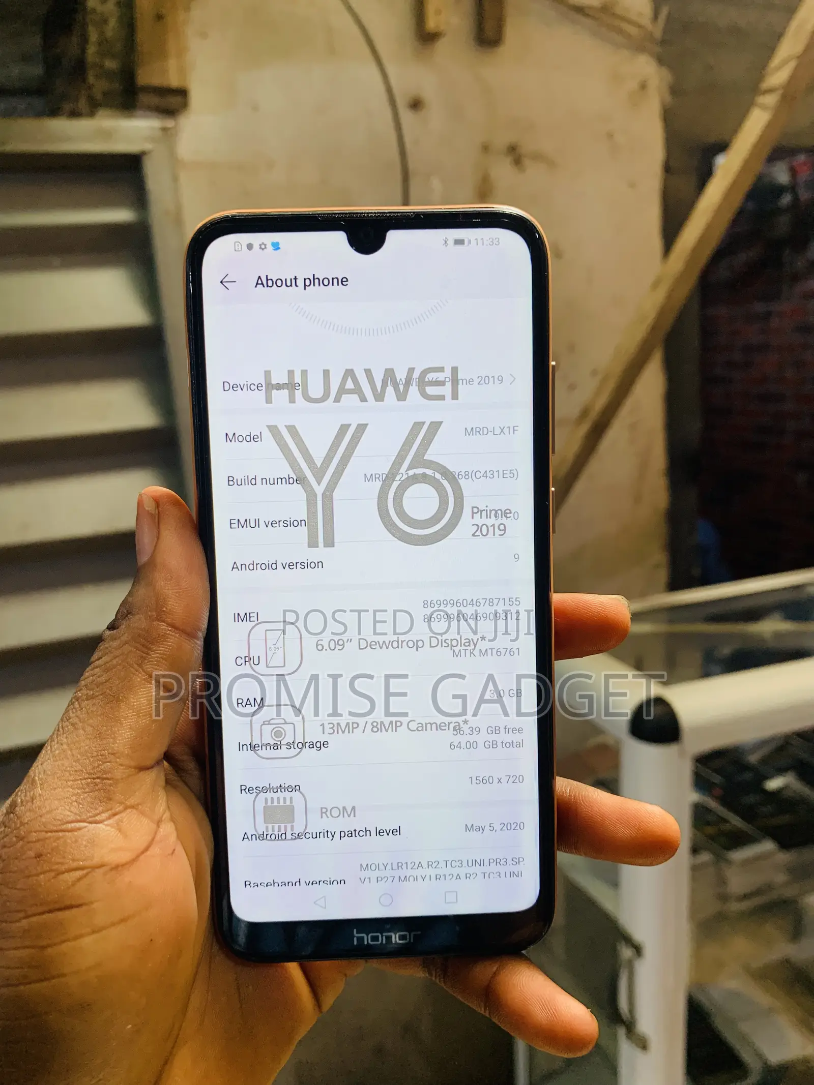 Huawei Y6 2019 32 GB Orange