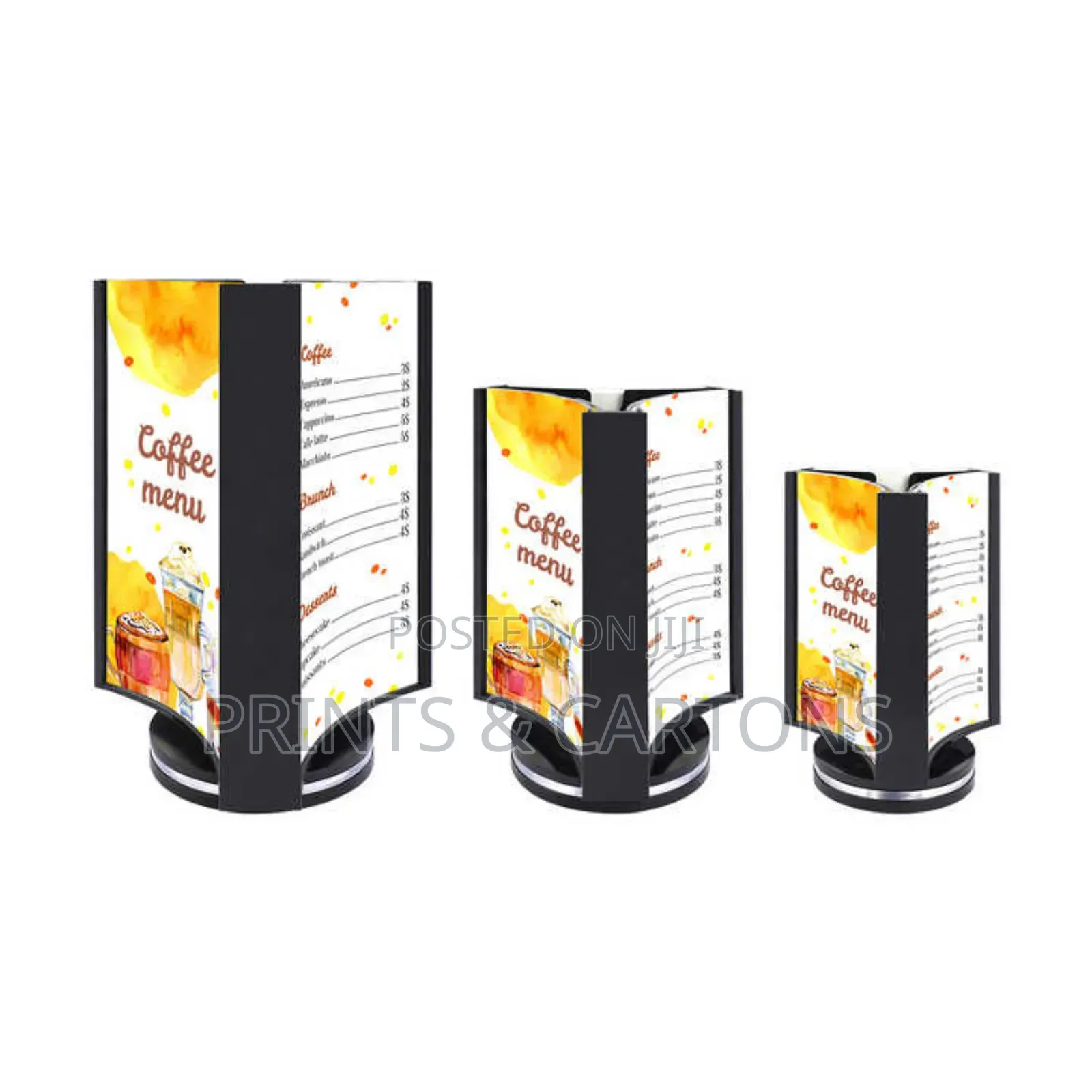 Rotating Table Display Stand for Offices. ##1