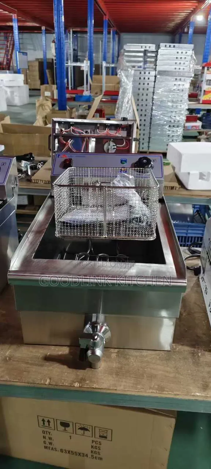 Electric Fryer Machine