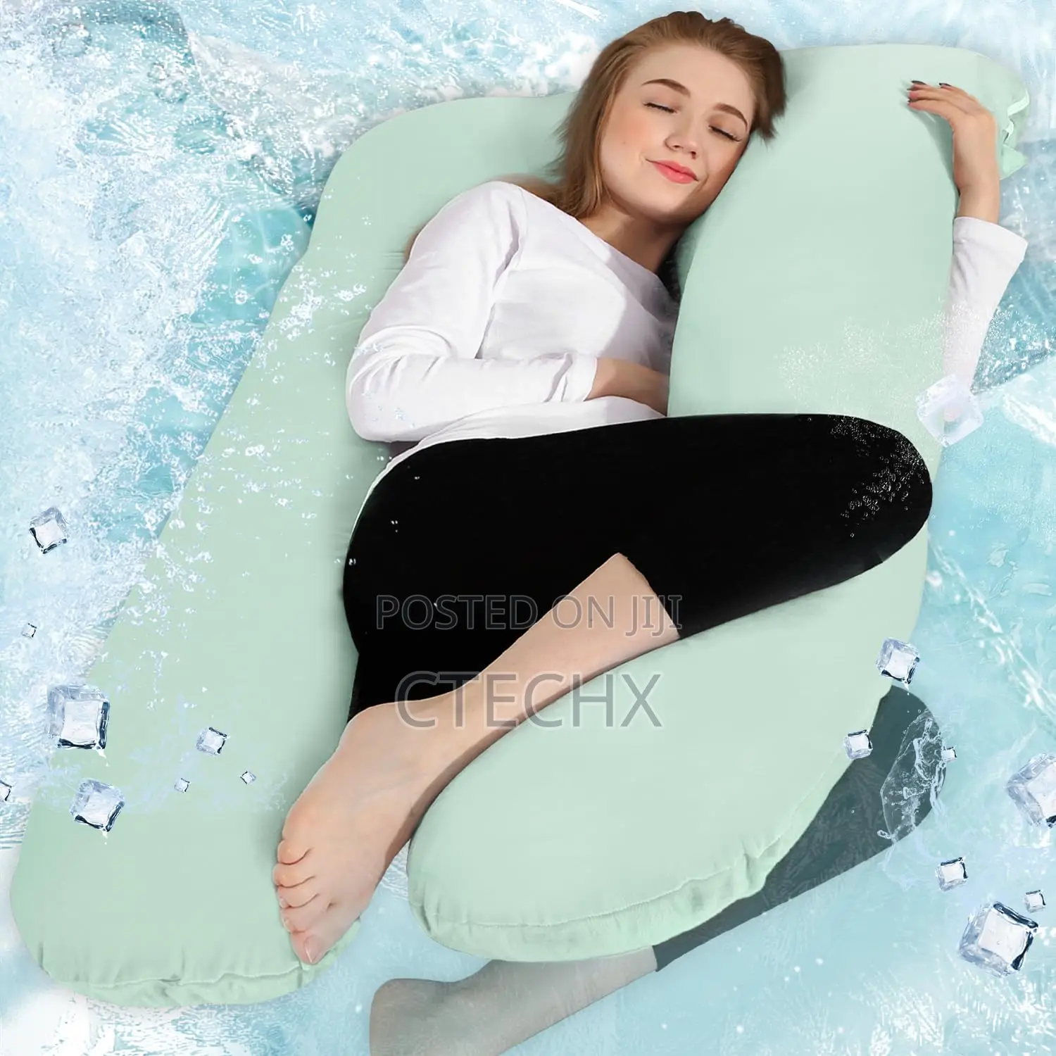 Chilling Home Pregnancy Pillow Cooling,Jersey 55 Inches