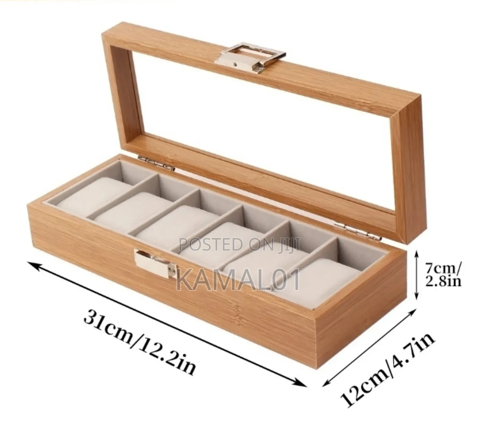 Watch Box Jewellery Storage Box Glass