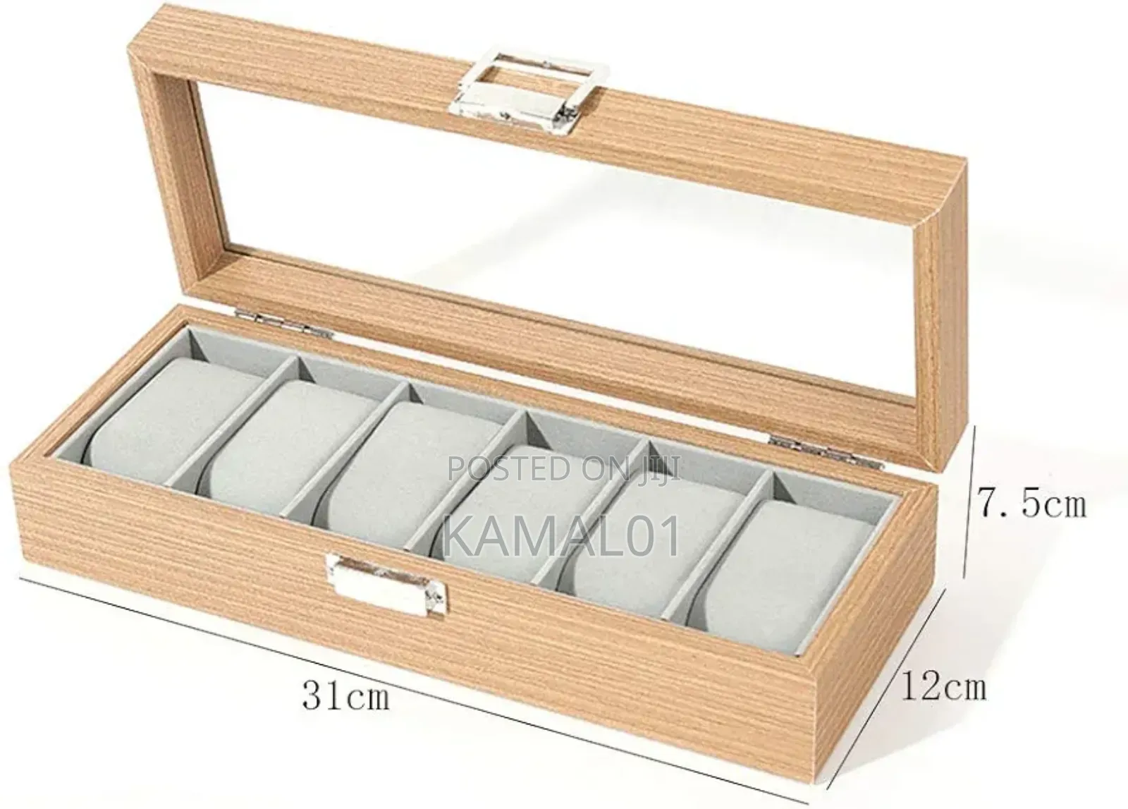 Watch Box Jewellery Storage Box Glass