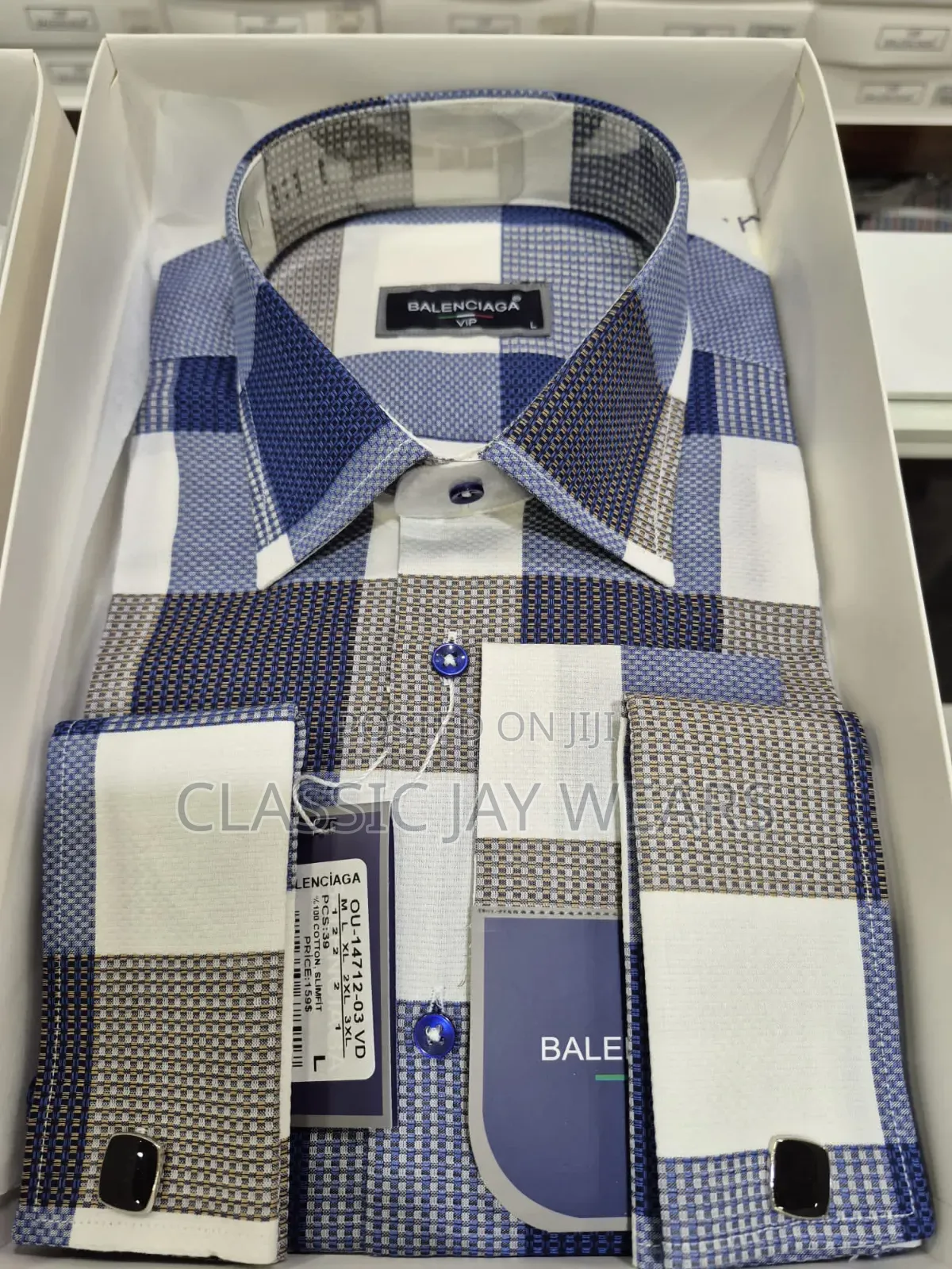 Original Balenciaga Parking Shirt Collections in Sizes