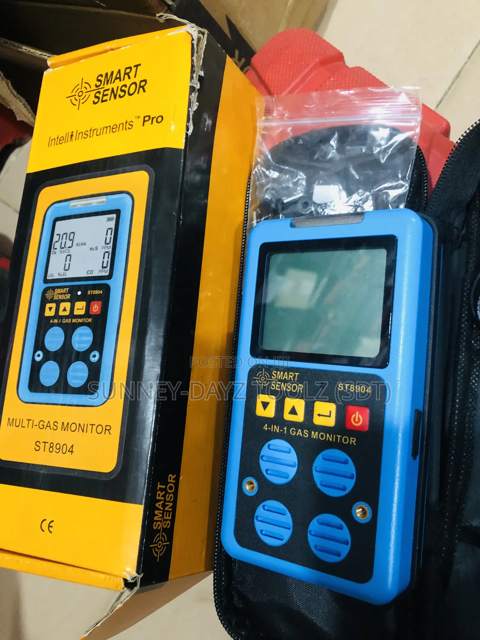 4 Way Multi-gas Detector