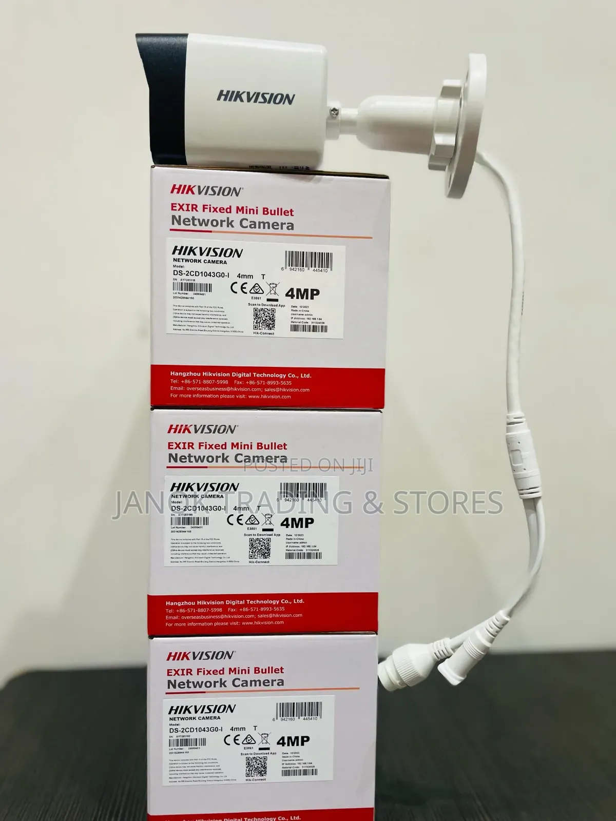 Hikvision Exir Fixed Mini Bullet Networkcamerads-2cd1043g0-i