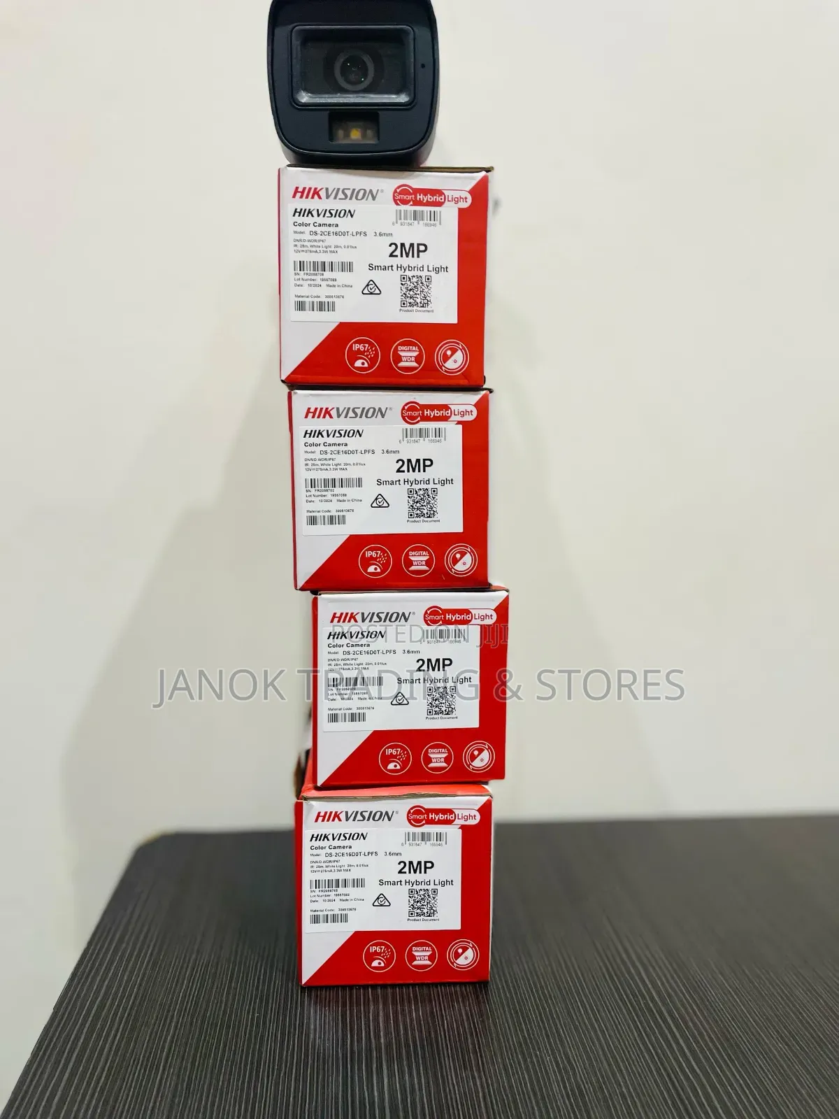 Hikvision Color Camera 2mp 3.6mm Lens Ds-2ce16d0t-lpfs