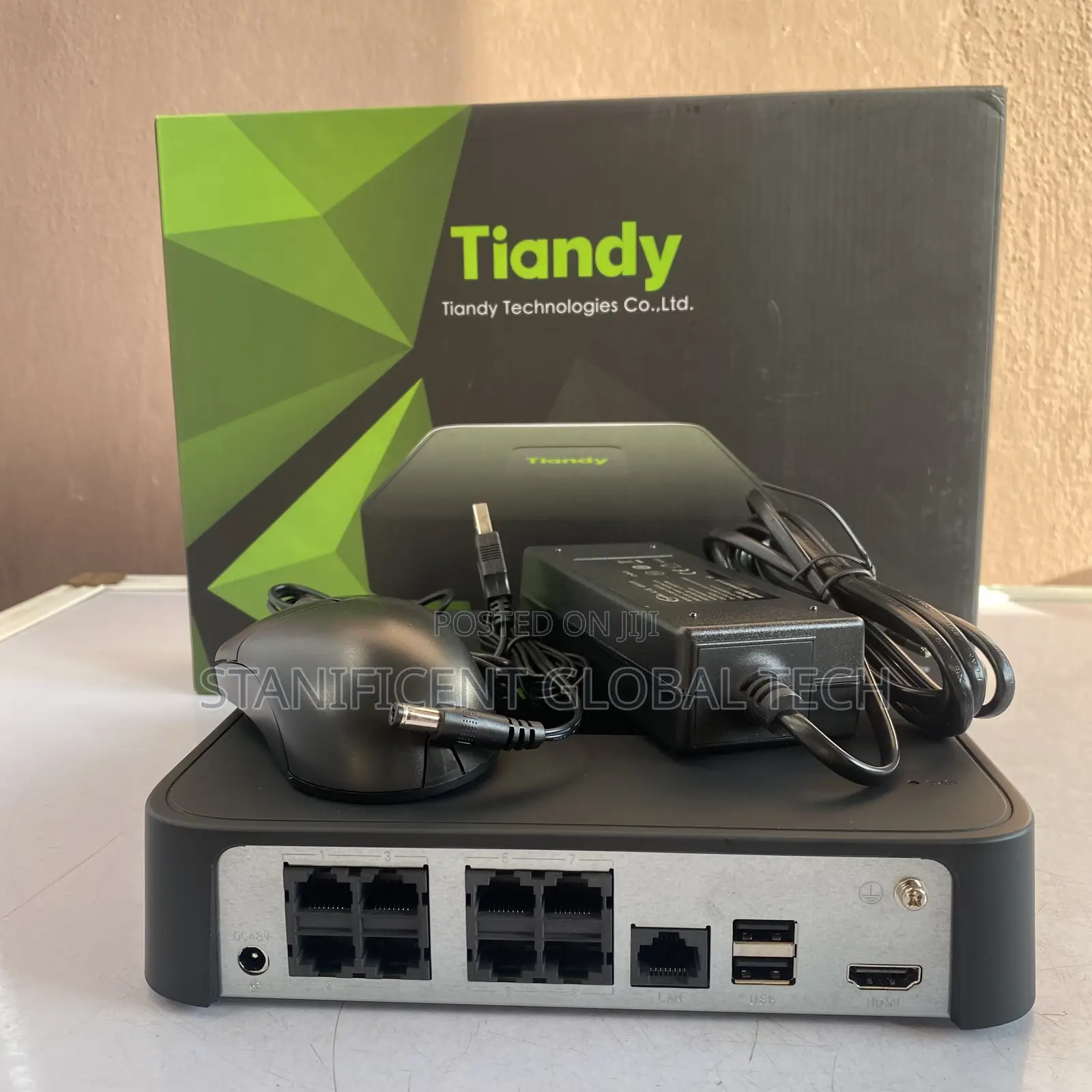 Tiandy 8ch Audio Nvr (With Poe)