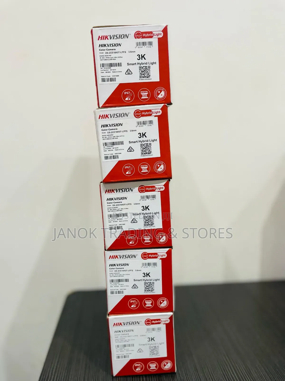 Hikvision Ds-2ce16k0t-lpfs 3.6mm Color Camera 3khybrid Light