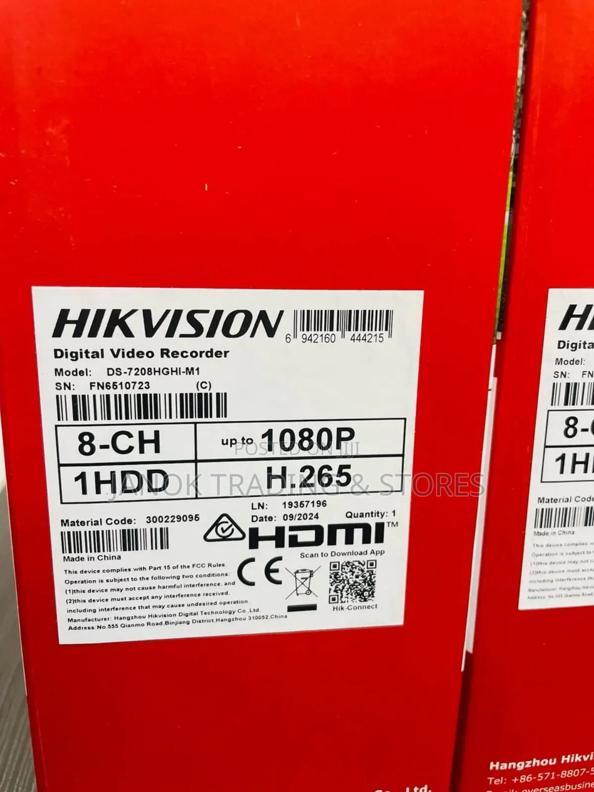 Hikvision Turbo Hd Dvr 7200 Series 8-channel Ds-7208hghi-m1