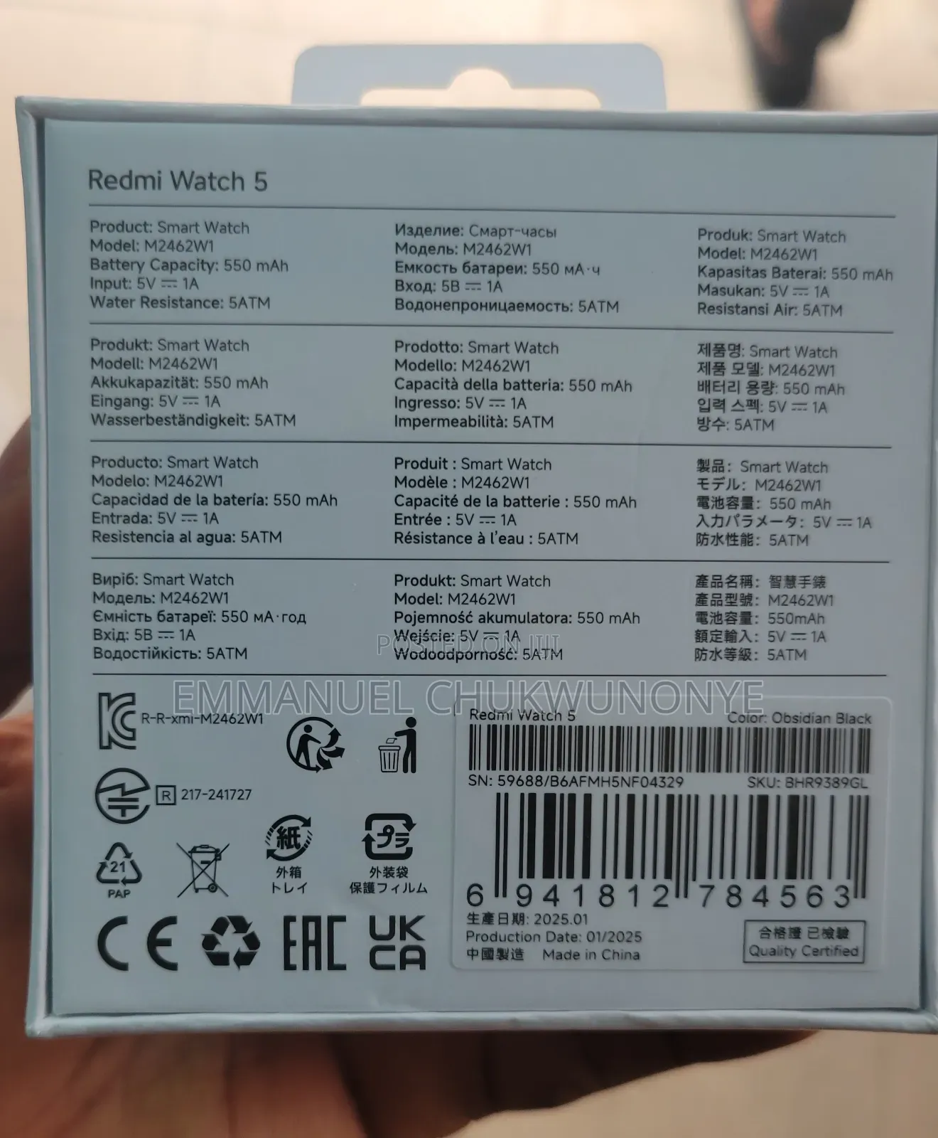 Redmi Watch 5 Smart Watch