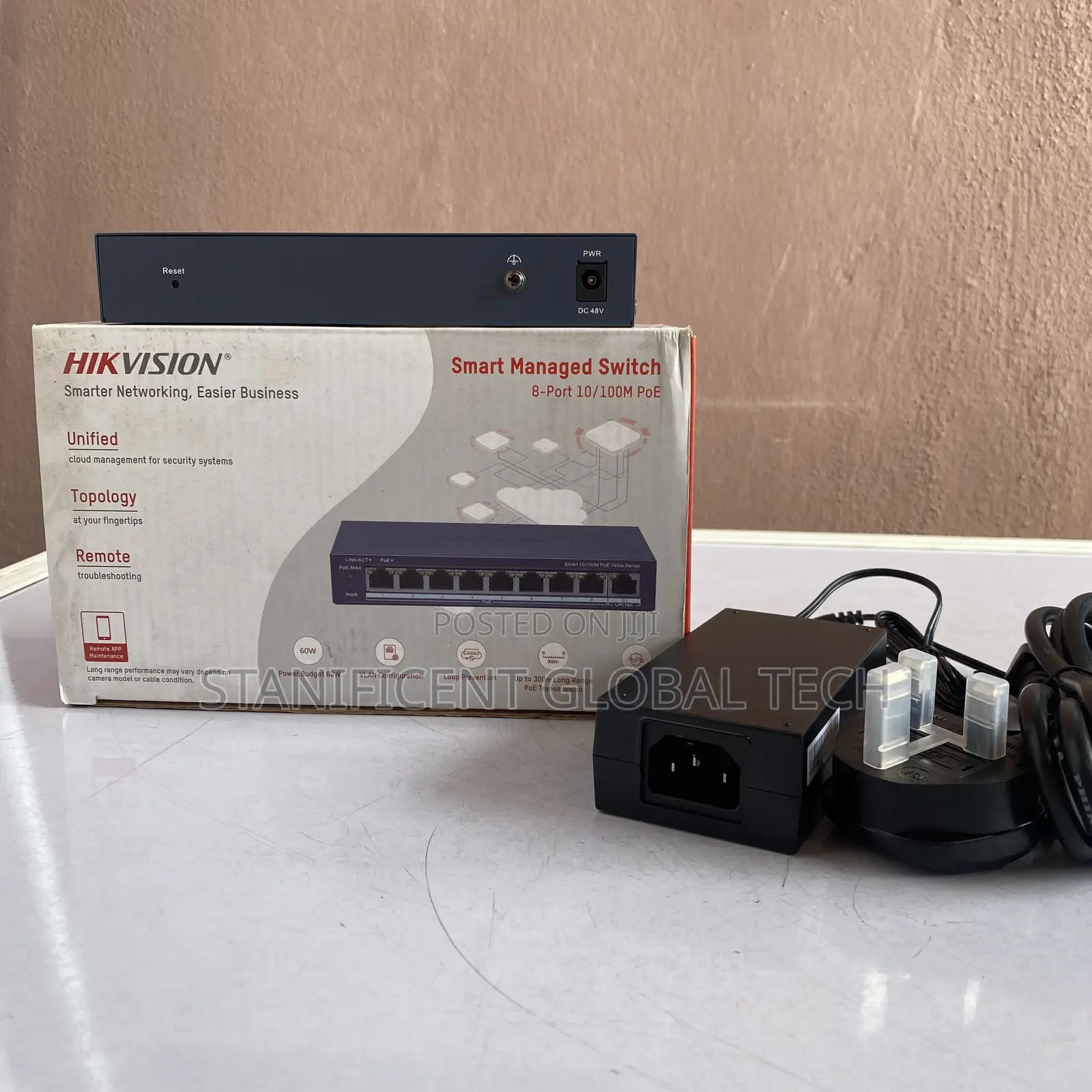 Hikvision 8port Smart Managed Poe Switch