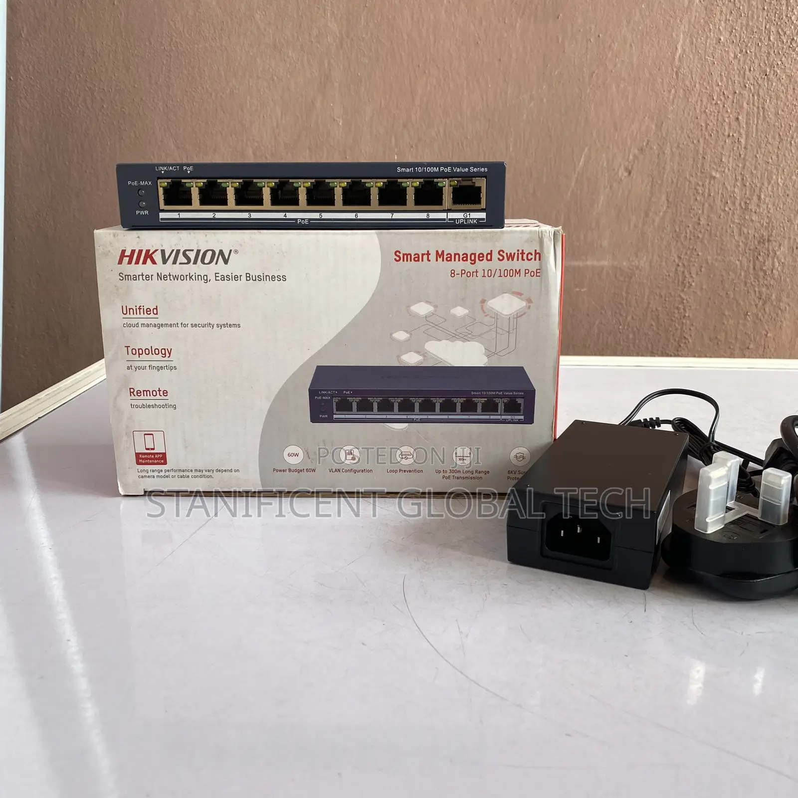 Hikvision 8port Smart Managed Poe Switch