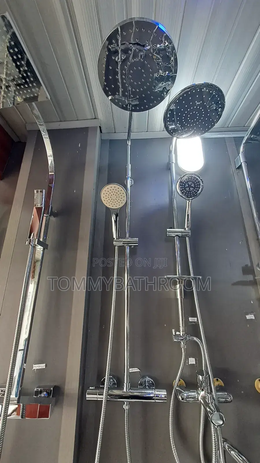 Vado Standing Chrome Shower