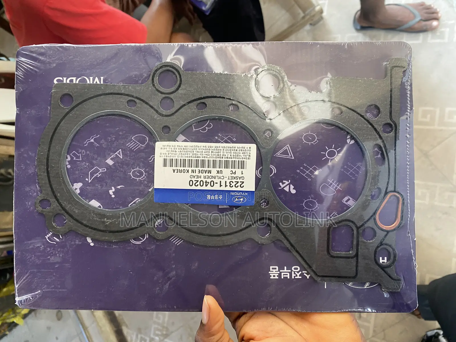 Cylinder Head Gasket Picanto,I10,Santa Fe,Sonata,Veracruz