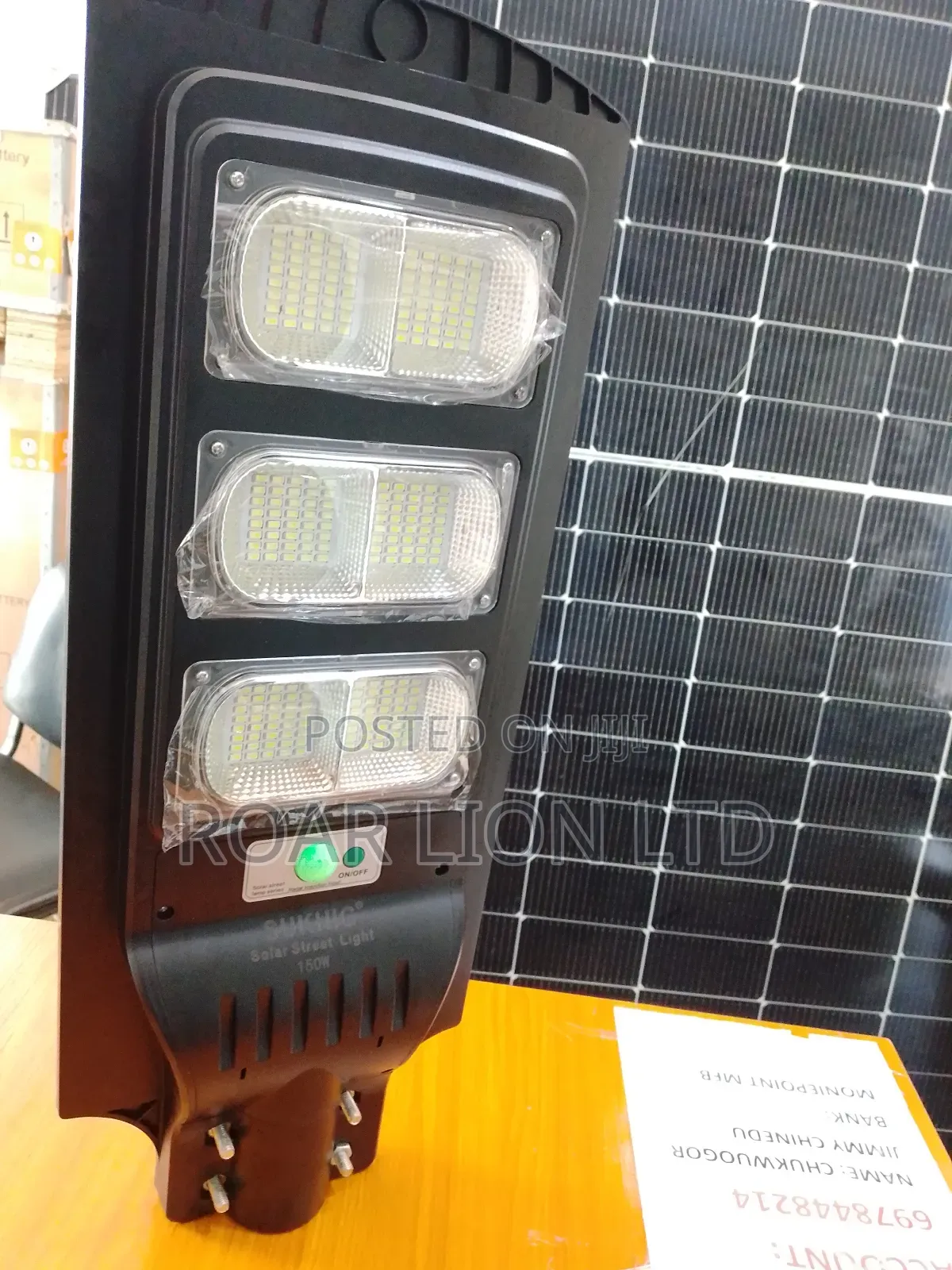150w Solar Street Light