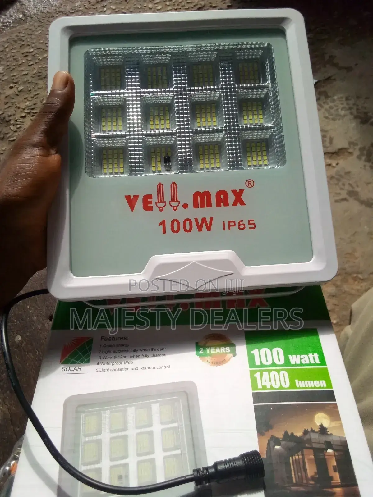 100 Watt Solar Flood Lights All in One Solar Street Light