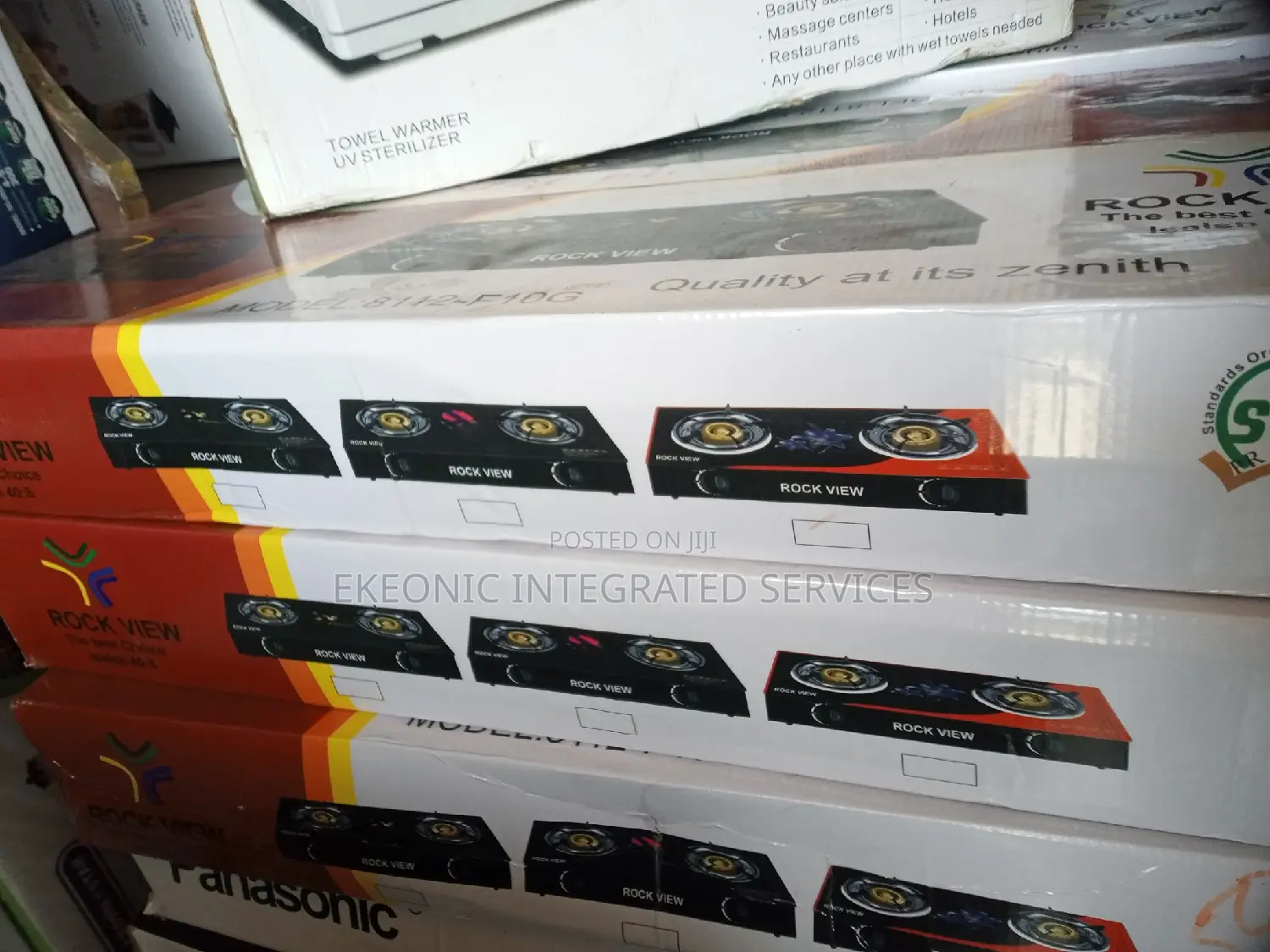 Rockview Glass Gas Cooker