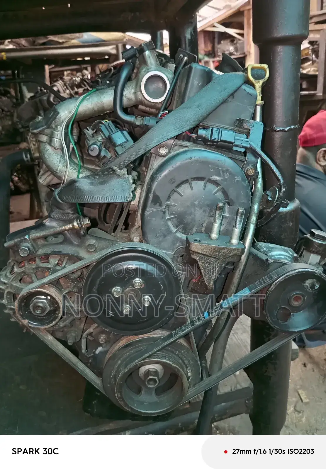 Complete Engine for Kia Picanto 4 Plug 2005