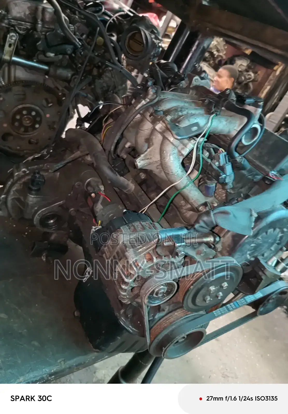 Complete Engine for Kia Picanto 4 Plug 2005