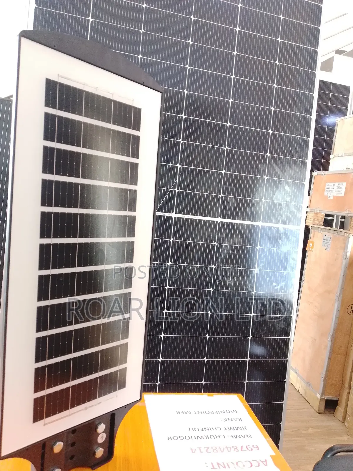 150w Solar Street Light