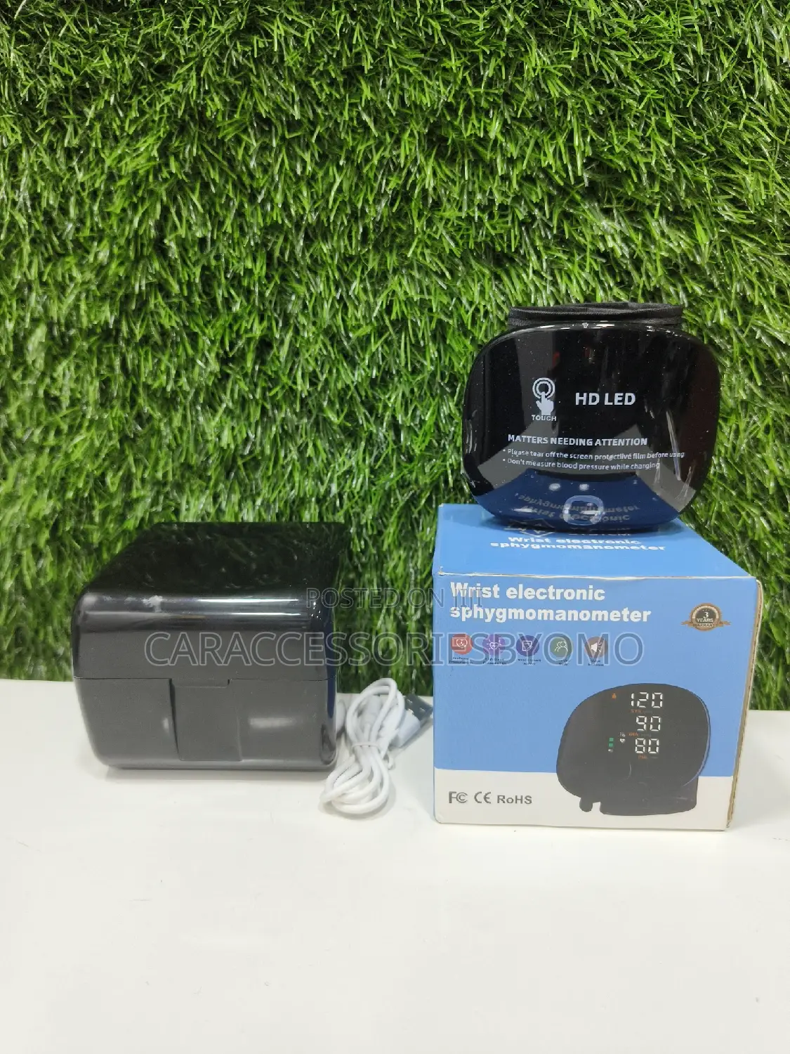Multifunctional Wrist Blood Pressure And Heart Rate Monitor