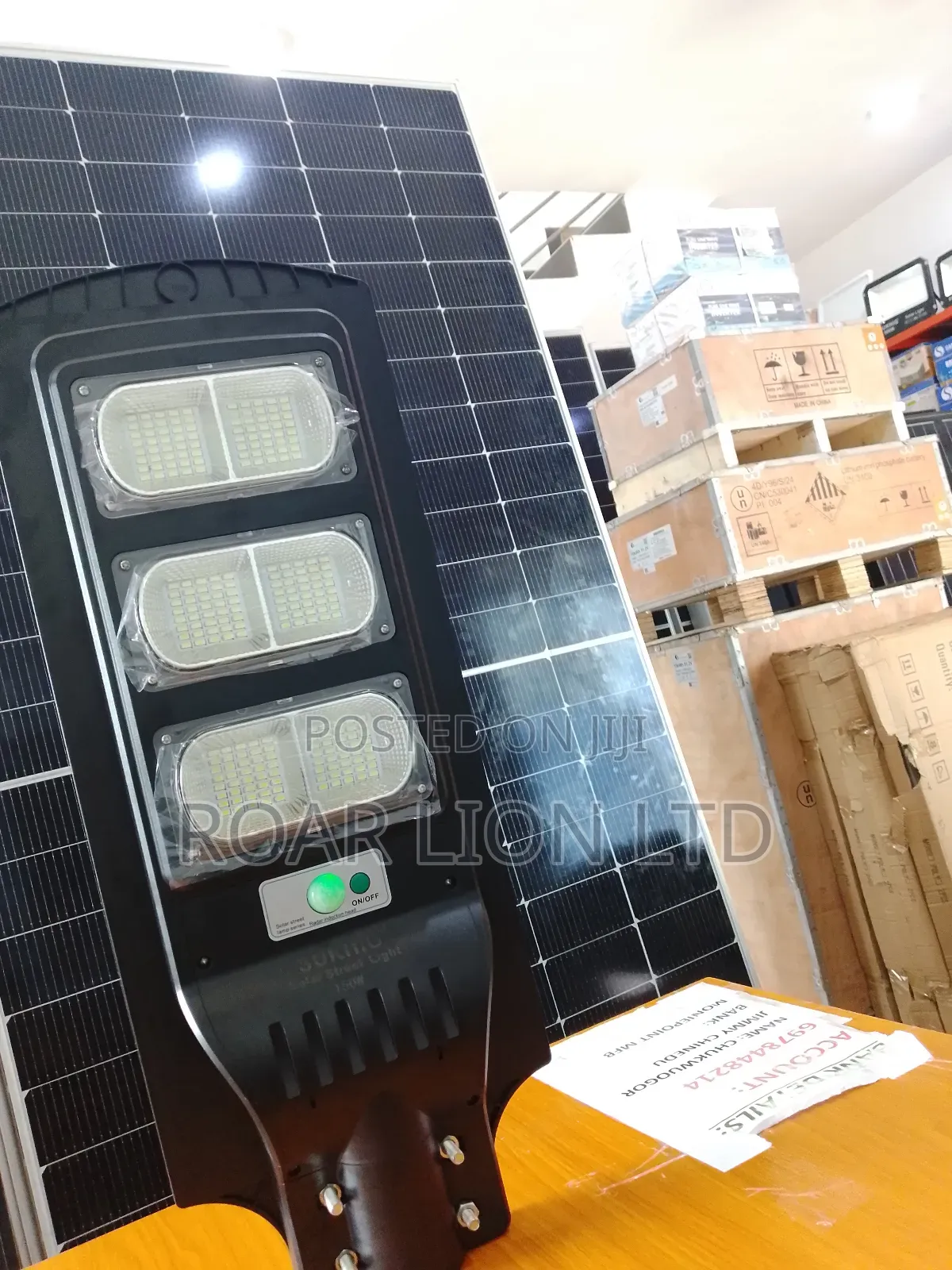 150w Solar Street Light