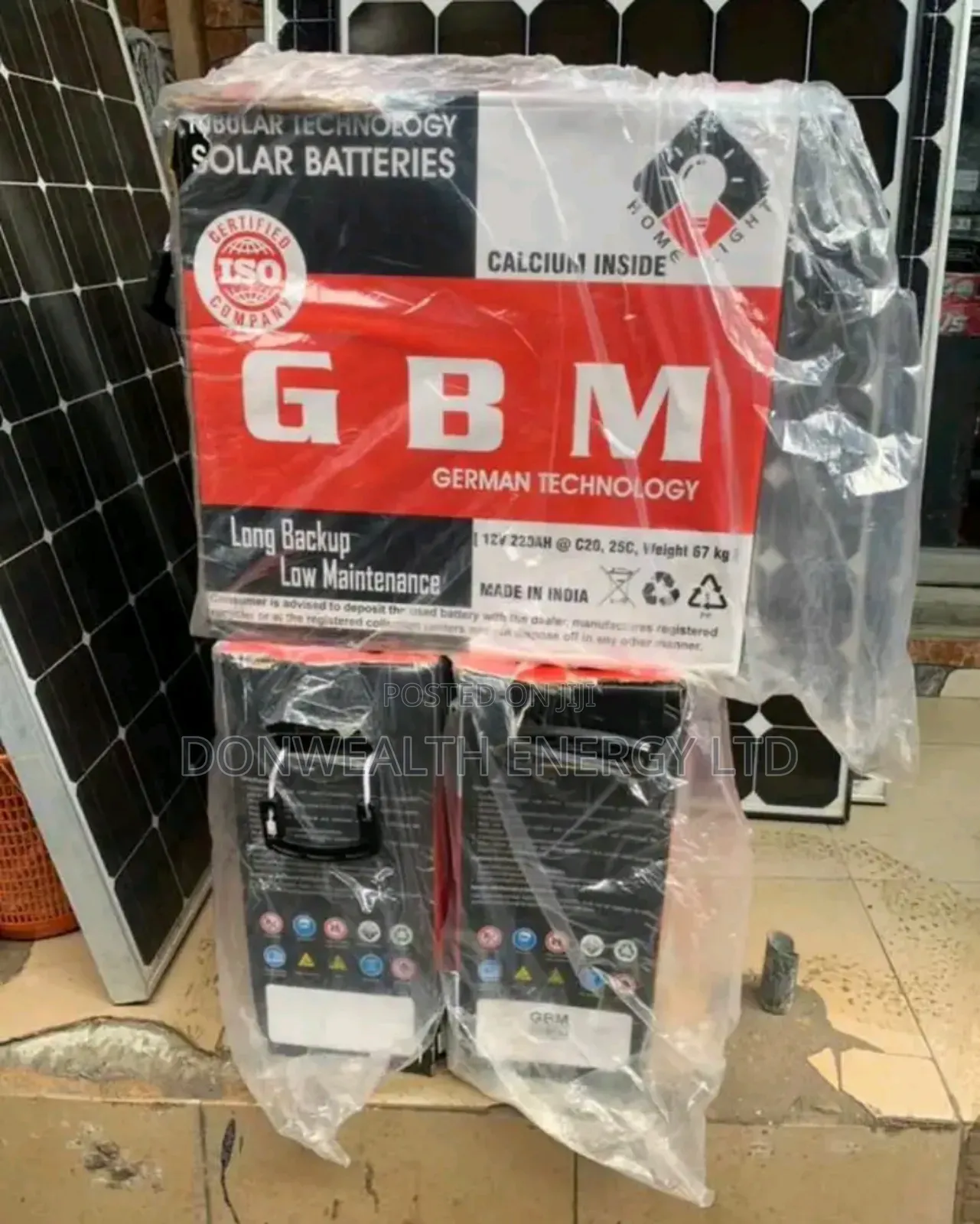 220ahms Gbm, Tubular Battery