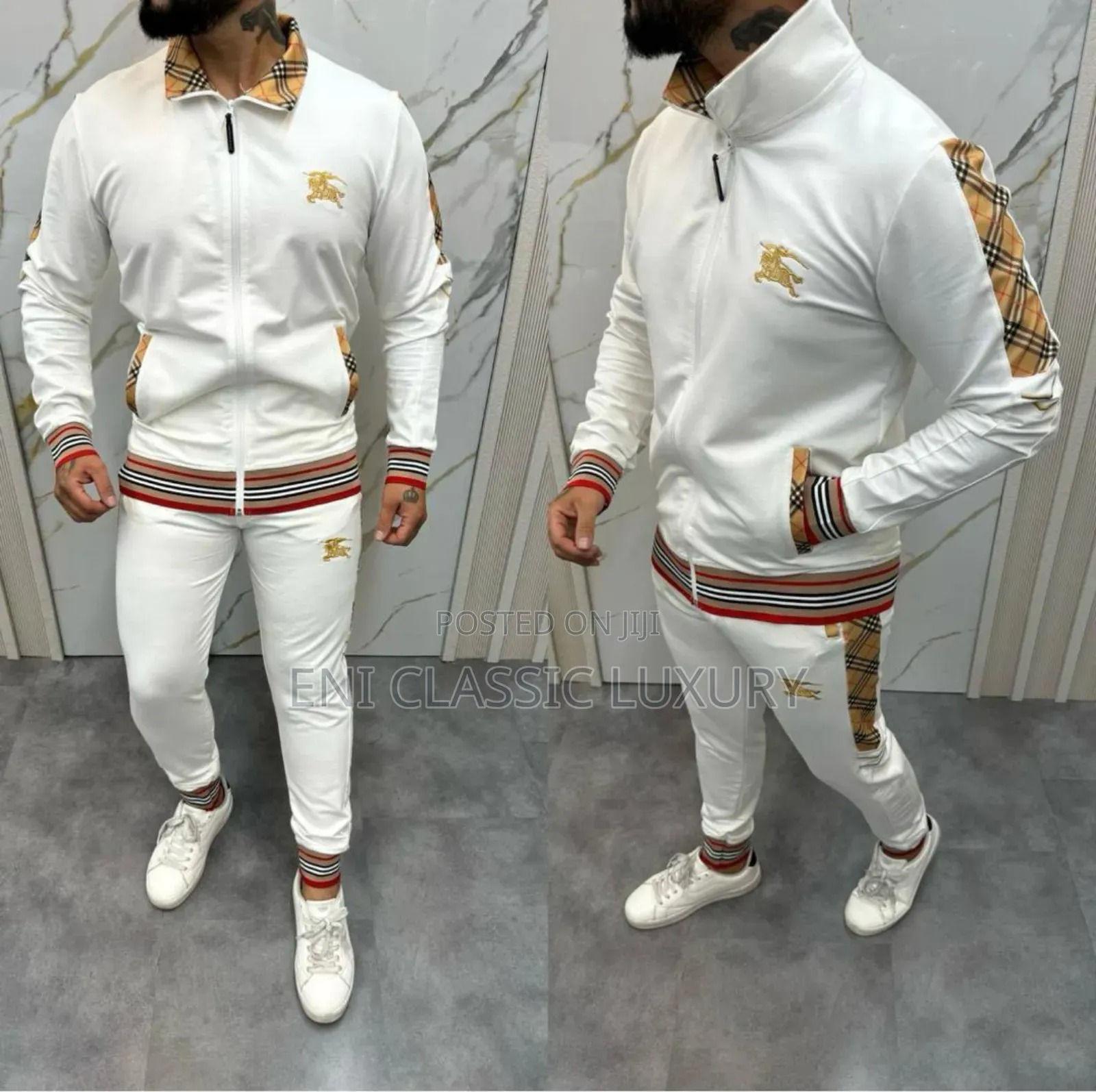 Designer Luxury Men's Up And Down Burberry London