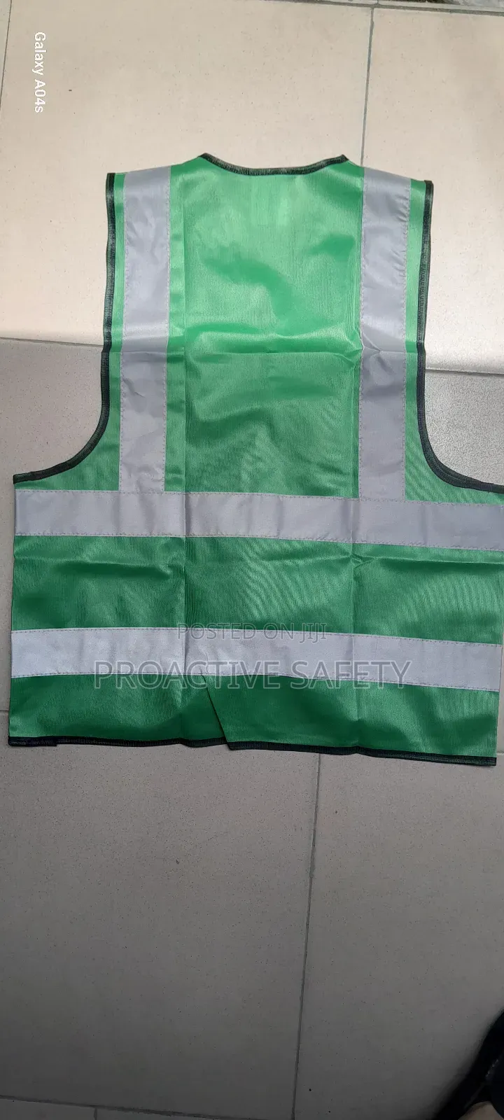 Green Safety Reflective Vest