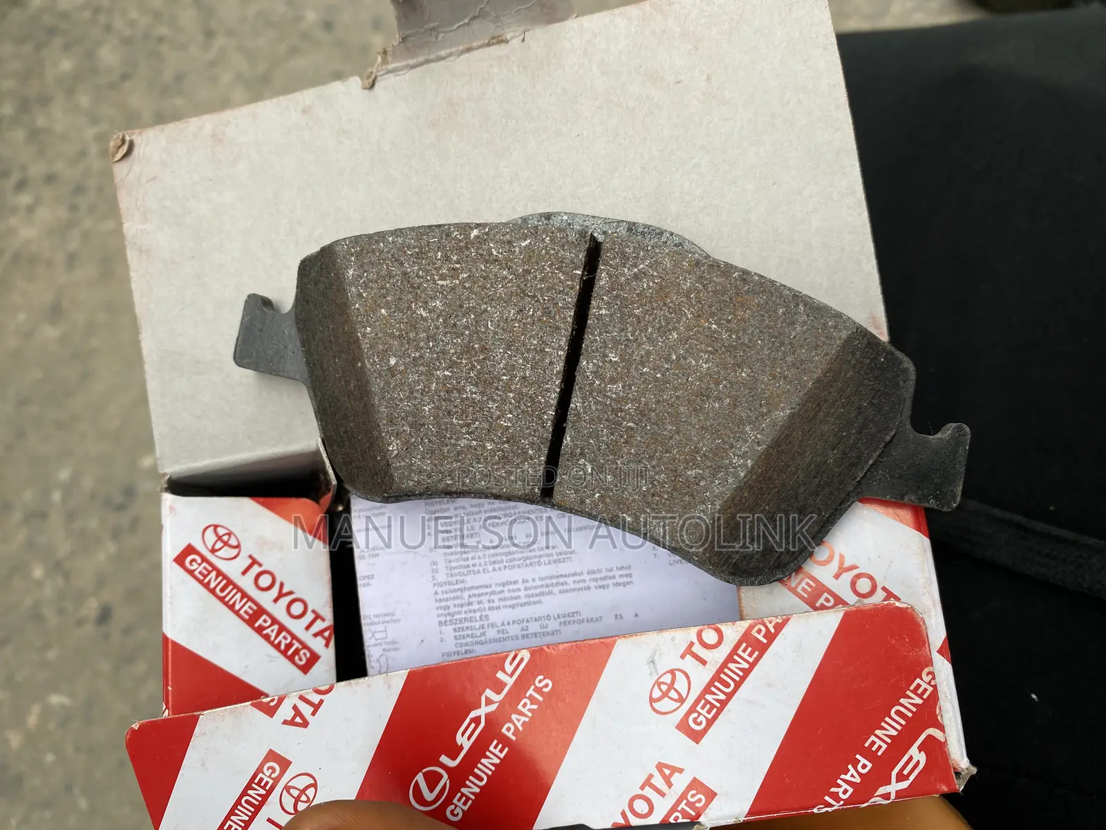 Front Brake Pad for Avensis and Matrix,02-09