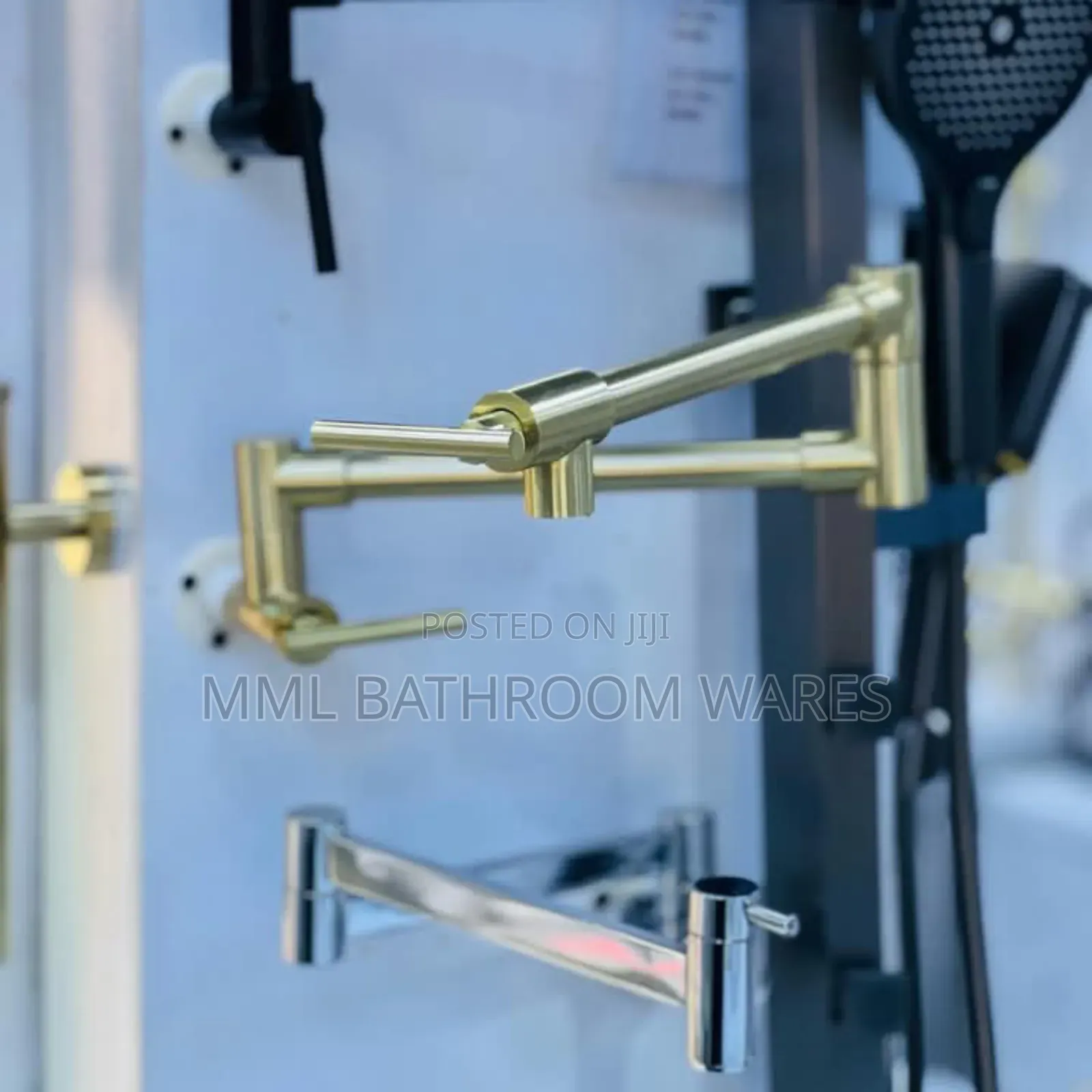 Pot Filler Wall-Mounted Foldable Singlehandle Kitchen Faucet