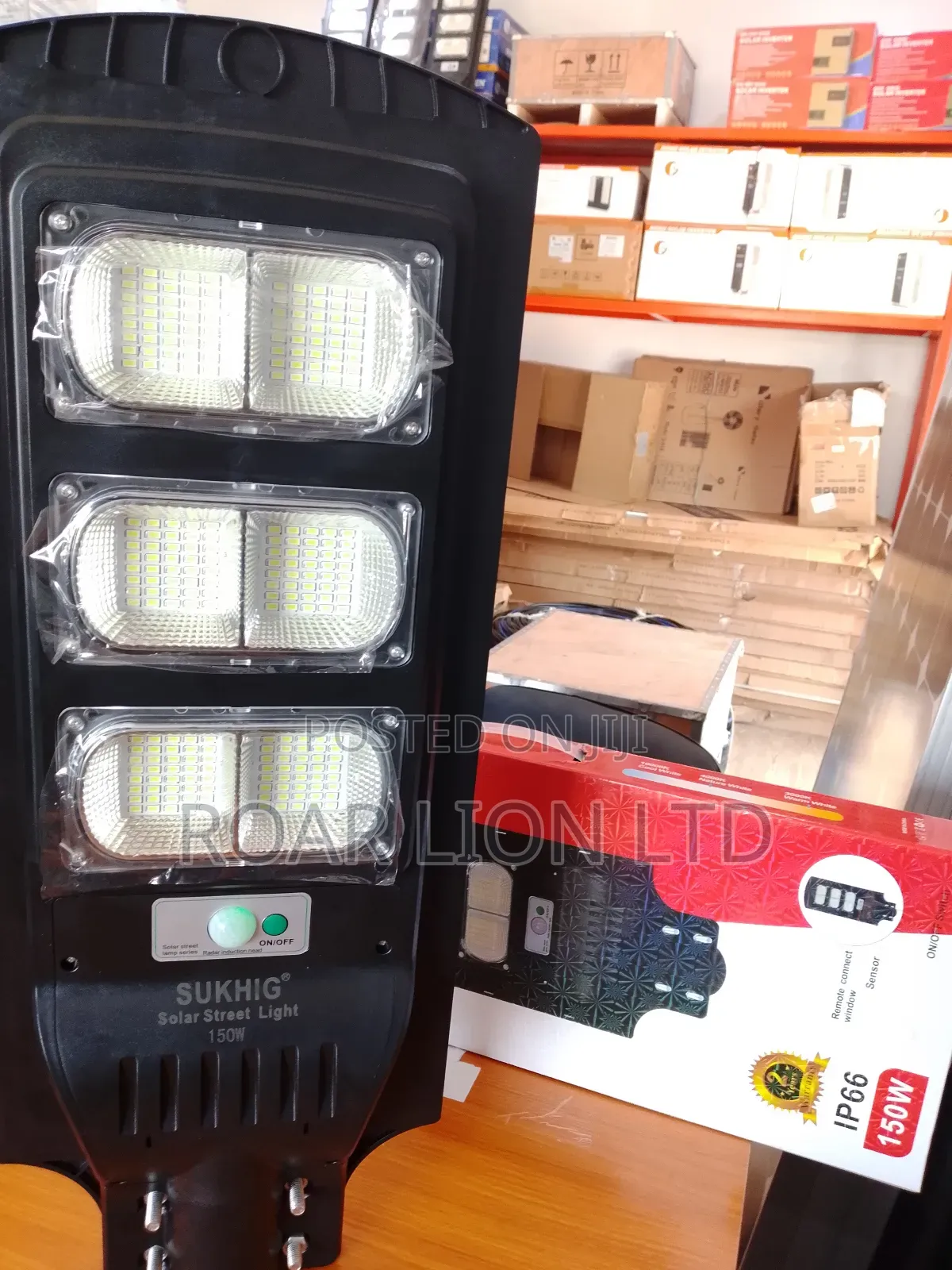 150w Solar Street Light