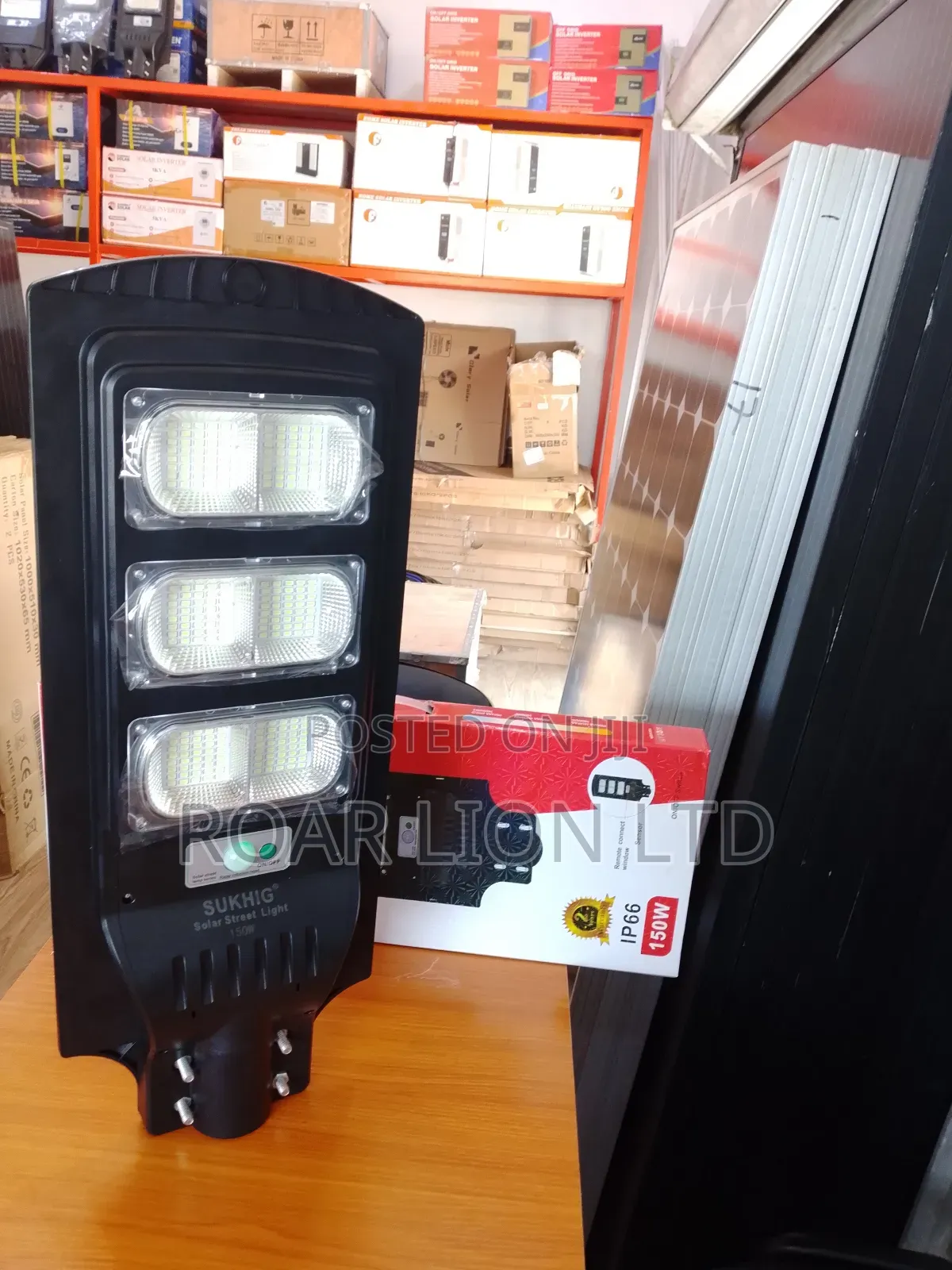 150w Solar Street Light