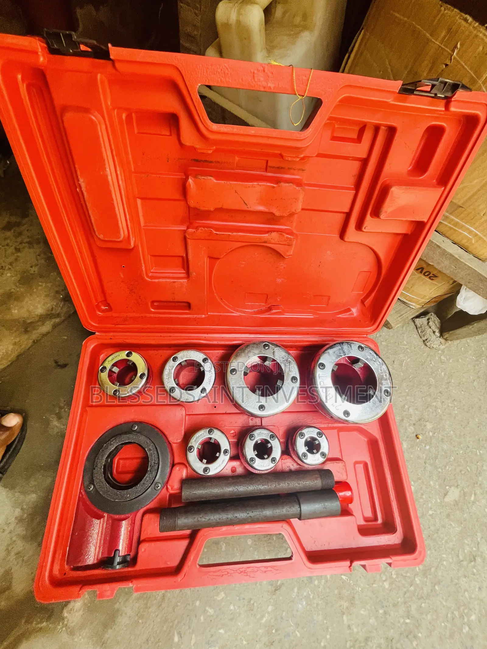 Diesing Machine Ratchet Stock Set 3/8”-2”