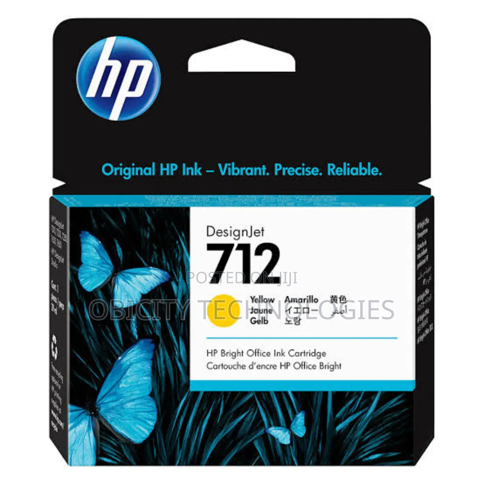 Hp 712 Yellow Ink Cartridge