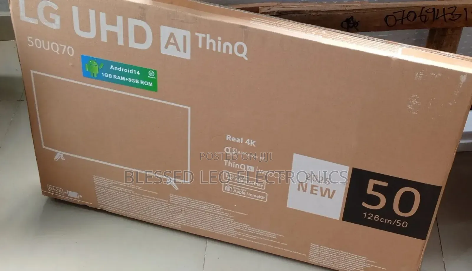 50 Inches Smart Cloud Auxiliary Audio Tv