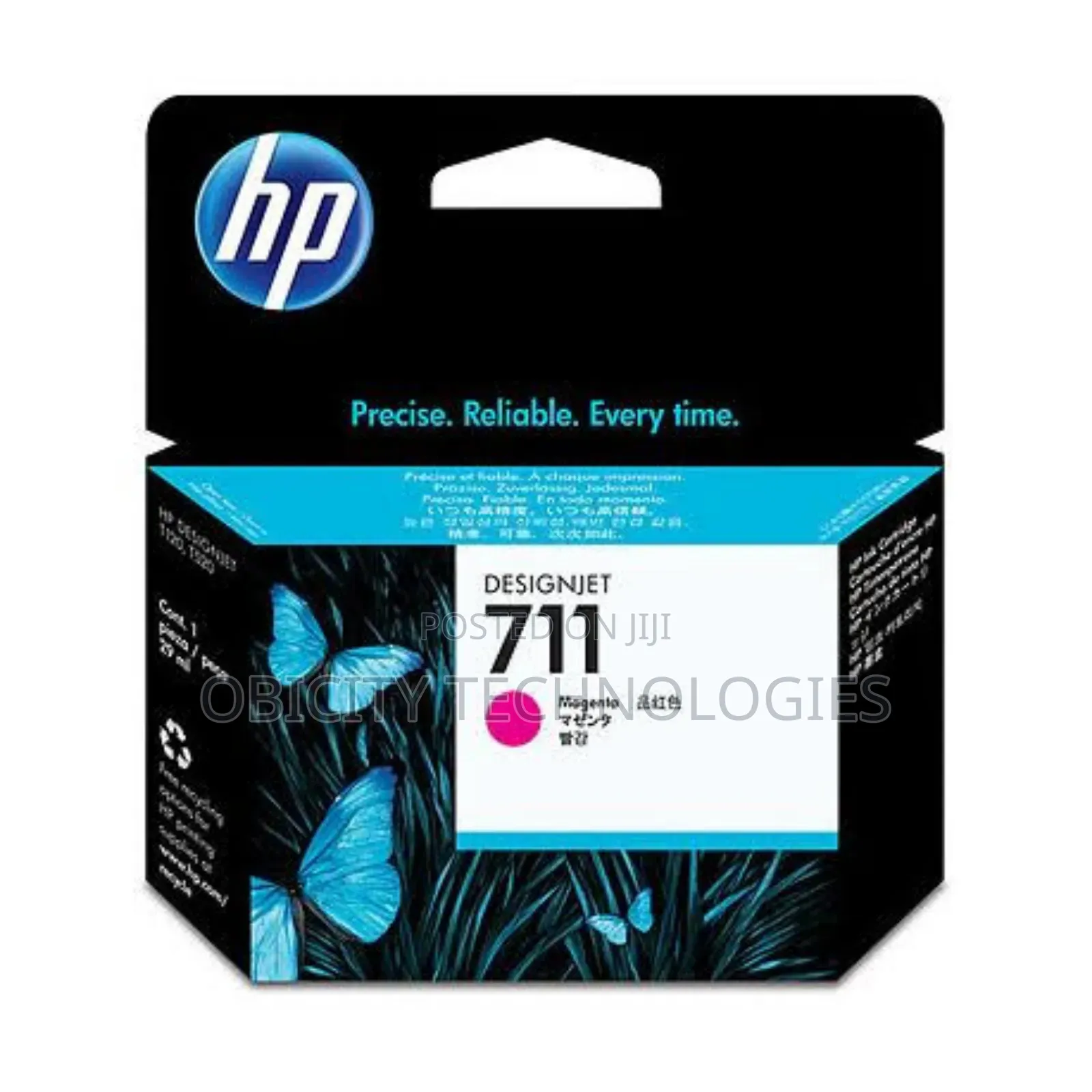 Hp 711 Magenta Ink Cartridge