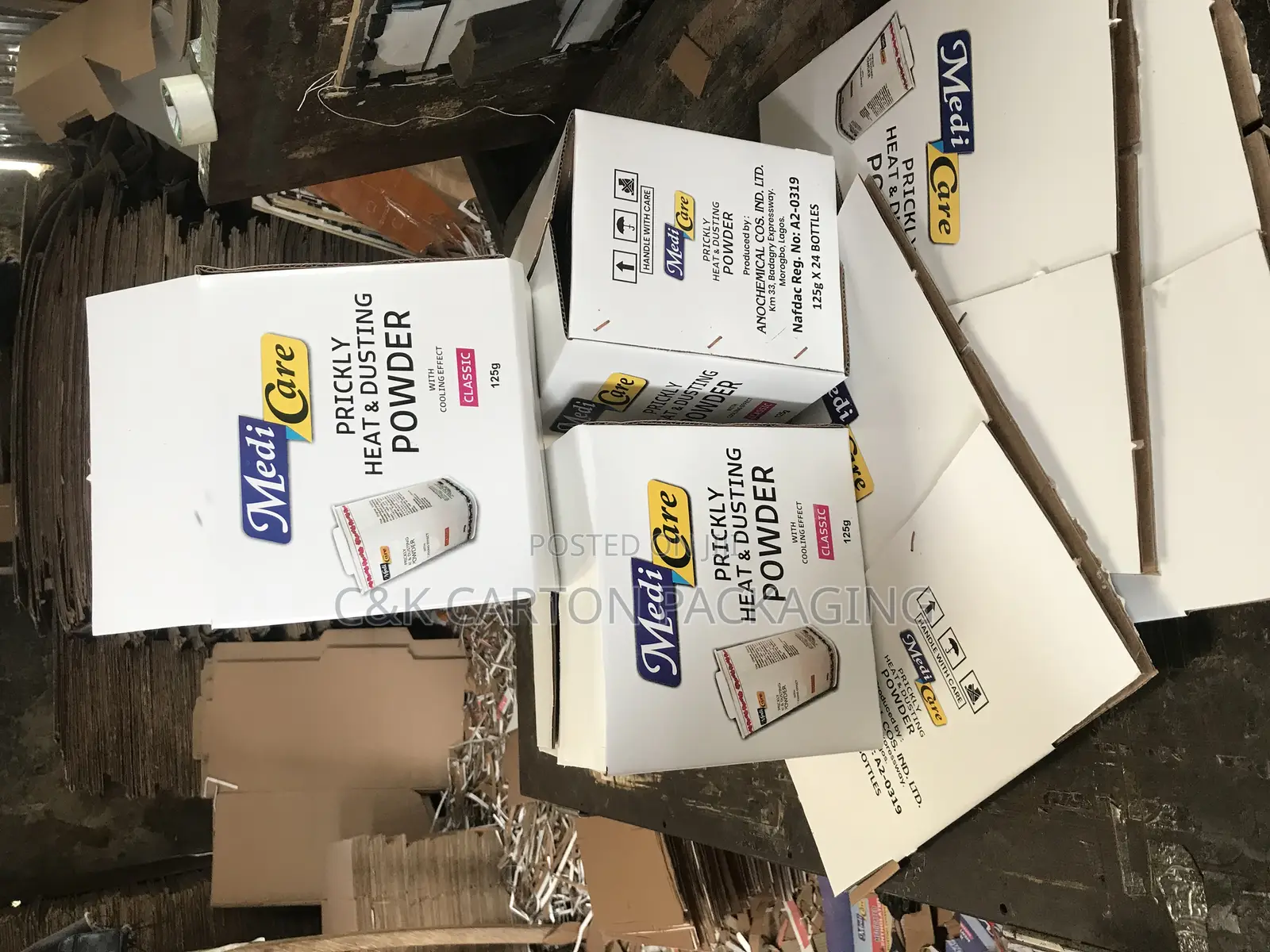 Branded Carton for Medi Care Powder