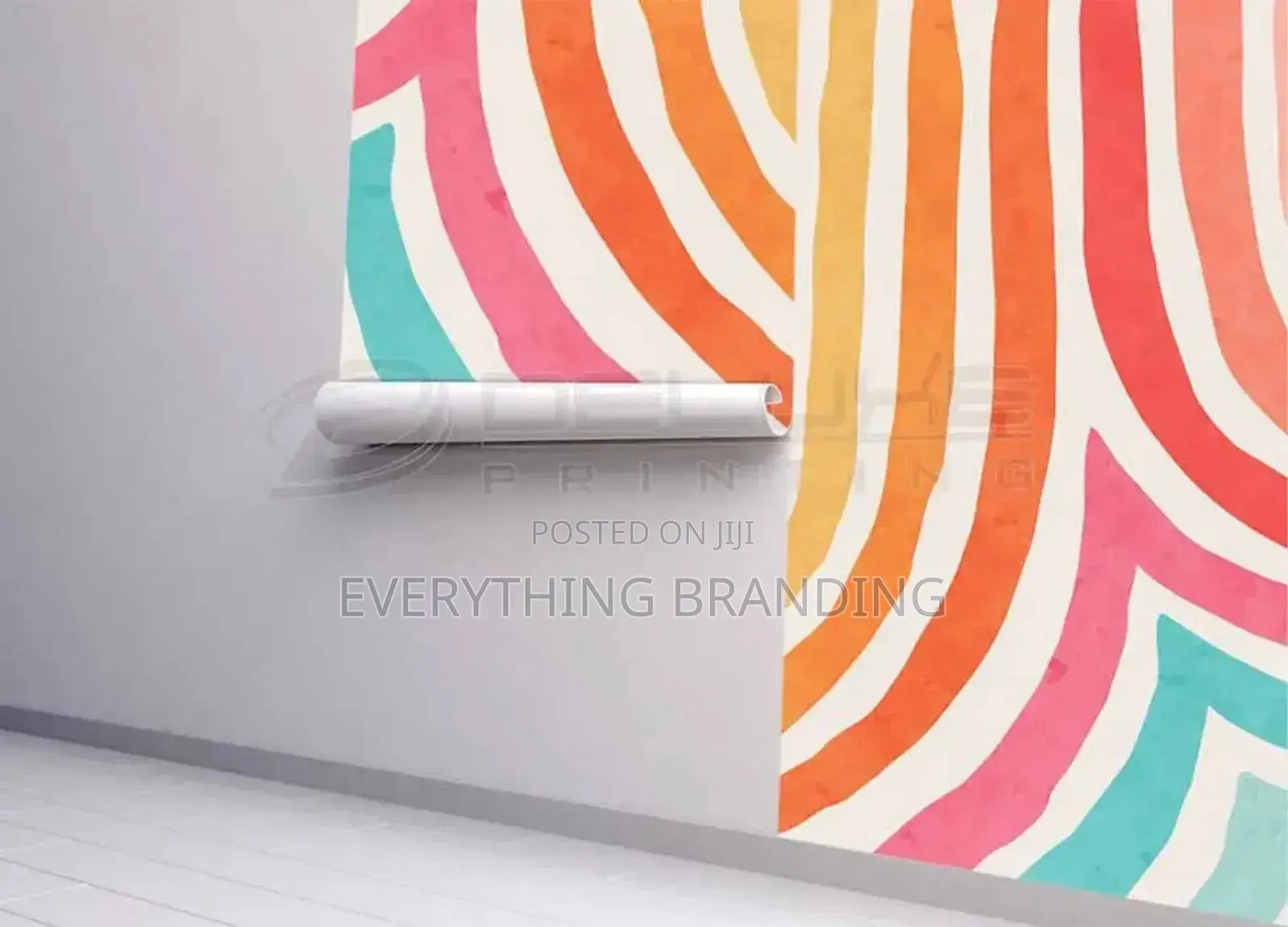 Custom-Printed Wallpaper