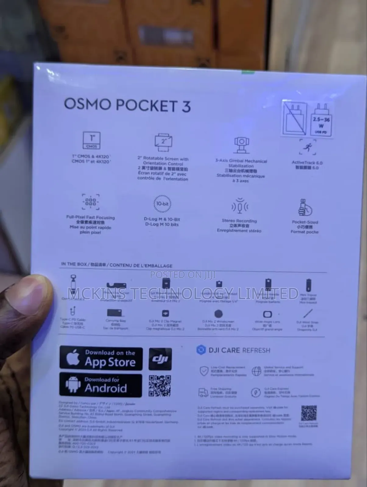 Dji Osomo Pocket 3 Creator Combo