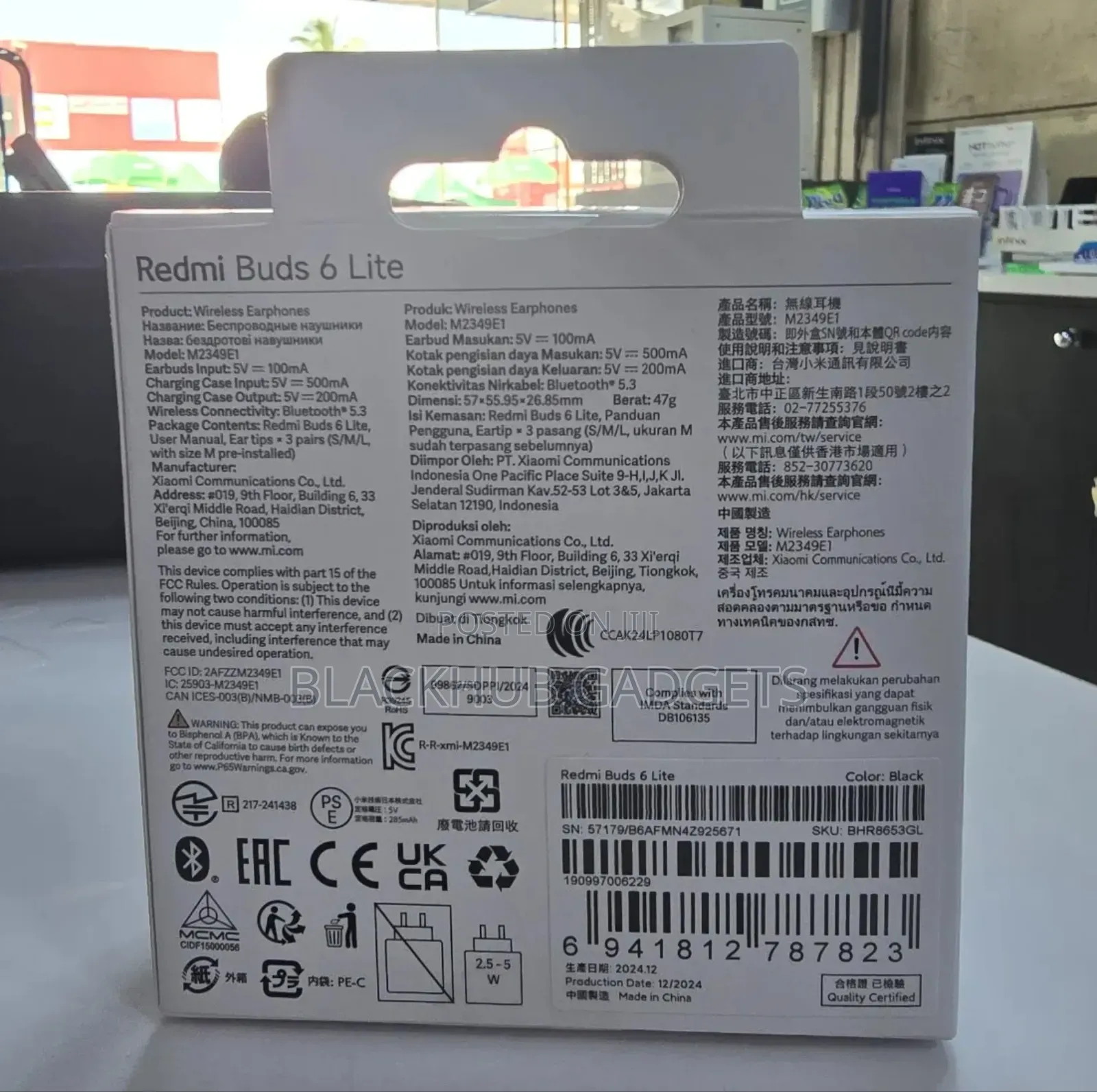Redmi Buds 6 Lite