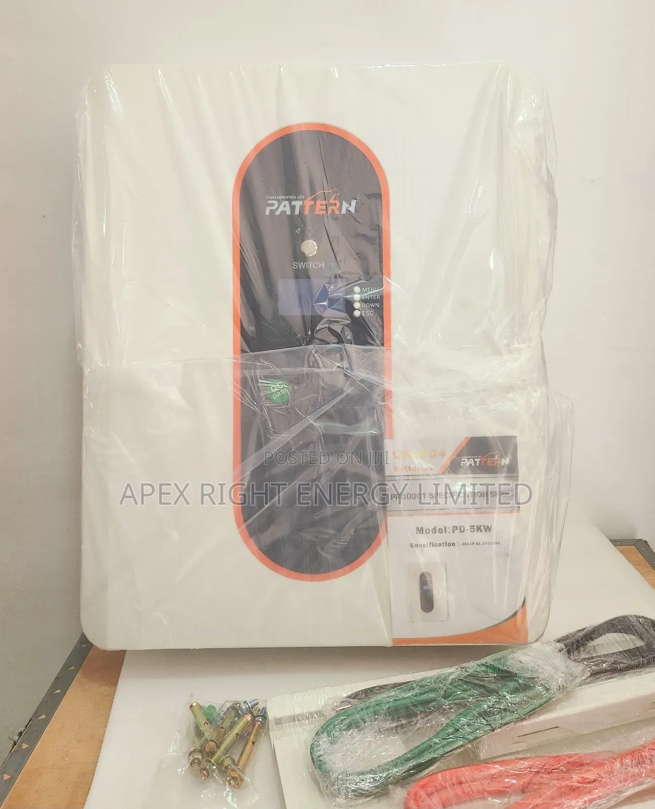 5kwh Pattern Lithium Battery 51.2volts