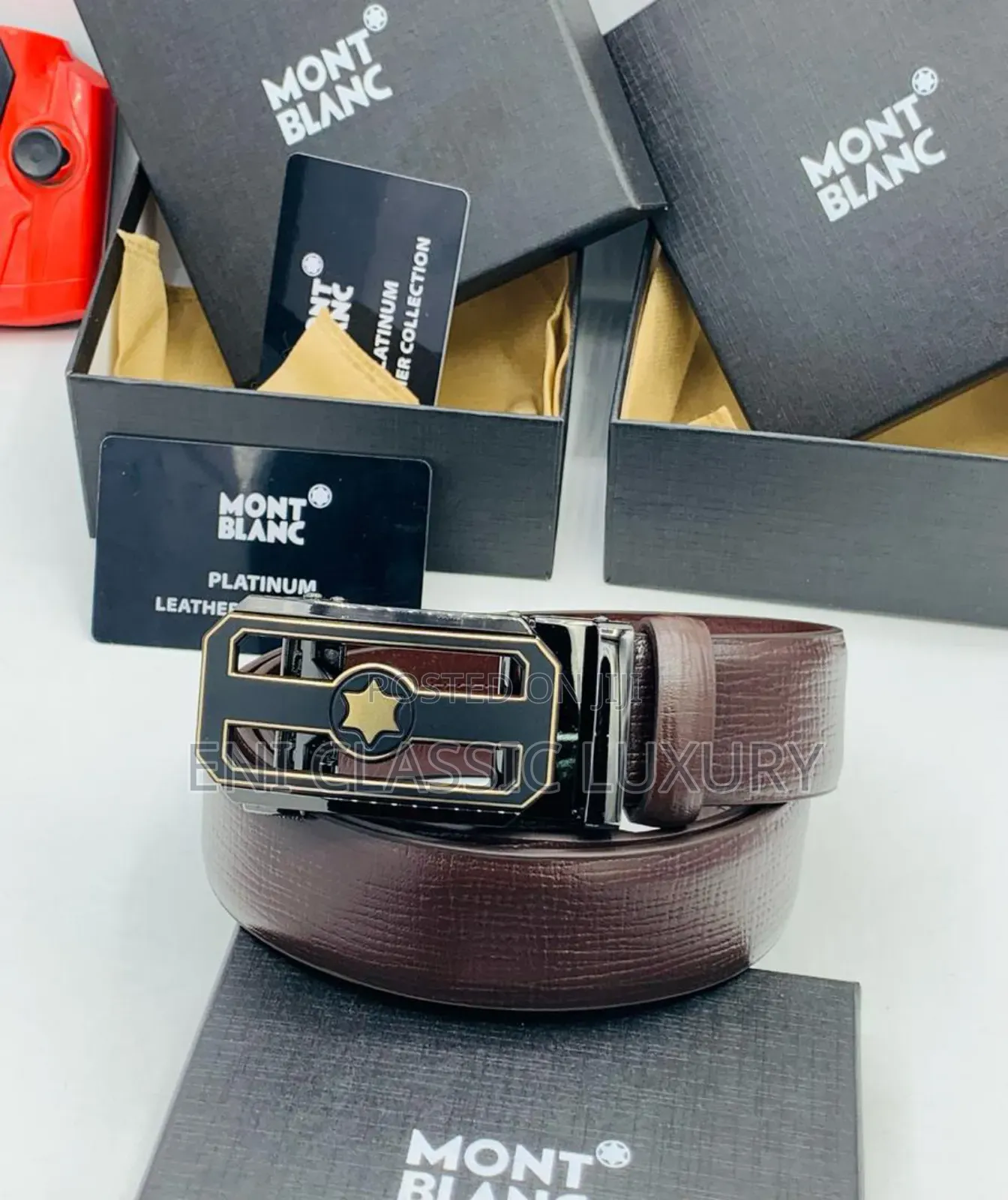 Original Luxury Designer Gucci Belts Well Branded Package