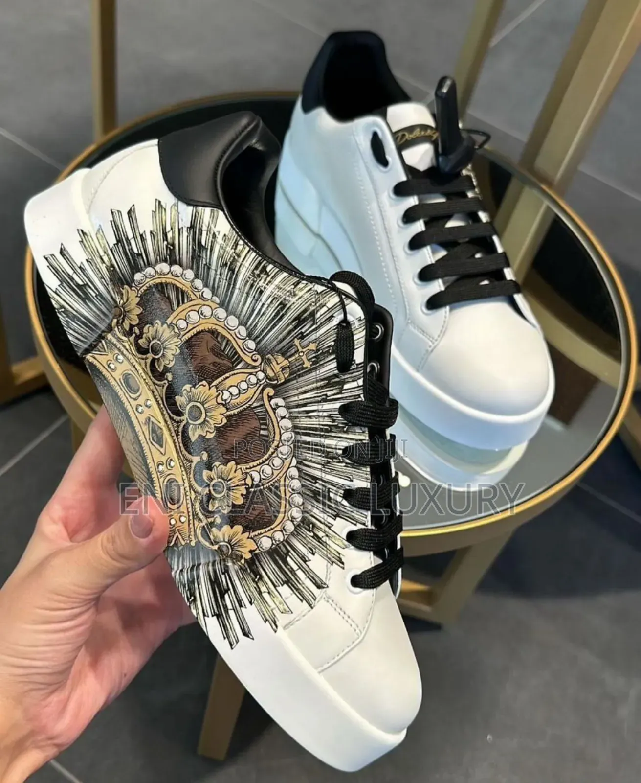 Original Luxury Designer Sneakers Dolce Gabbana Well Branded