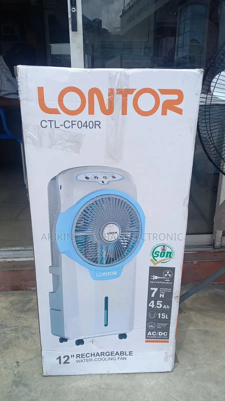 Lontor Rechargeable Fan Air Cooler Big One