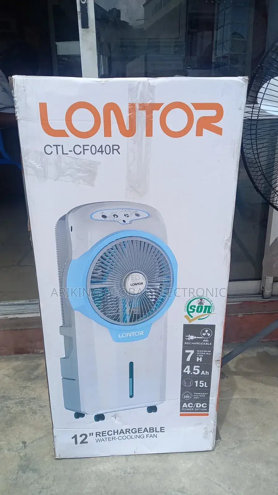 Lontor Rechargeable Fan Air Cooler Big One