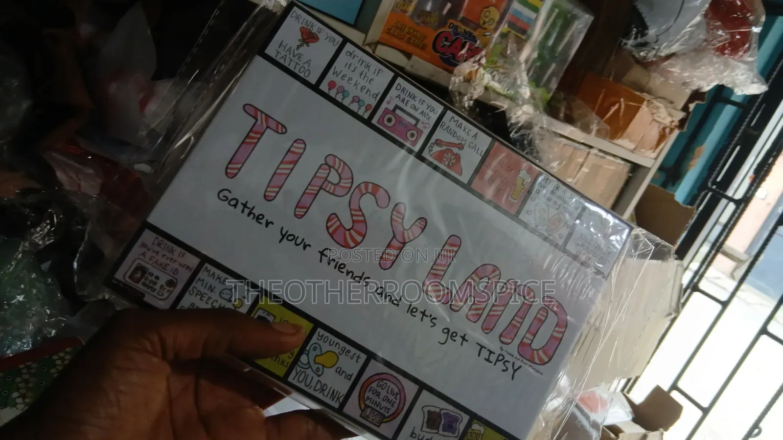 Tipsy Land Adult Party Drinking Board Game