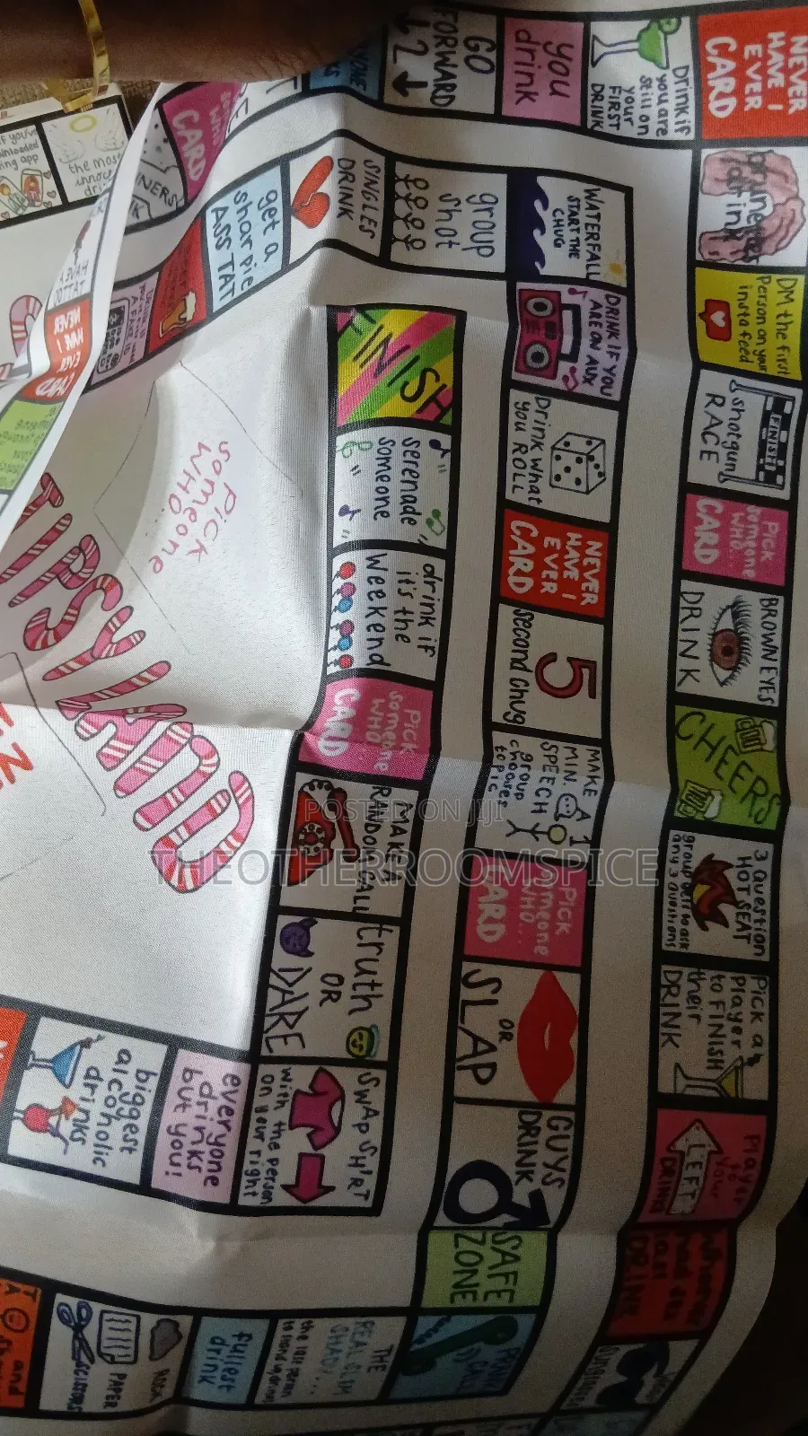 Tipsy Land Adult Party Drinking Board Game