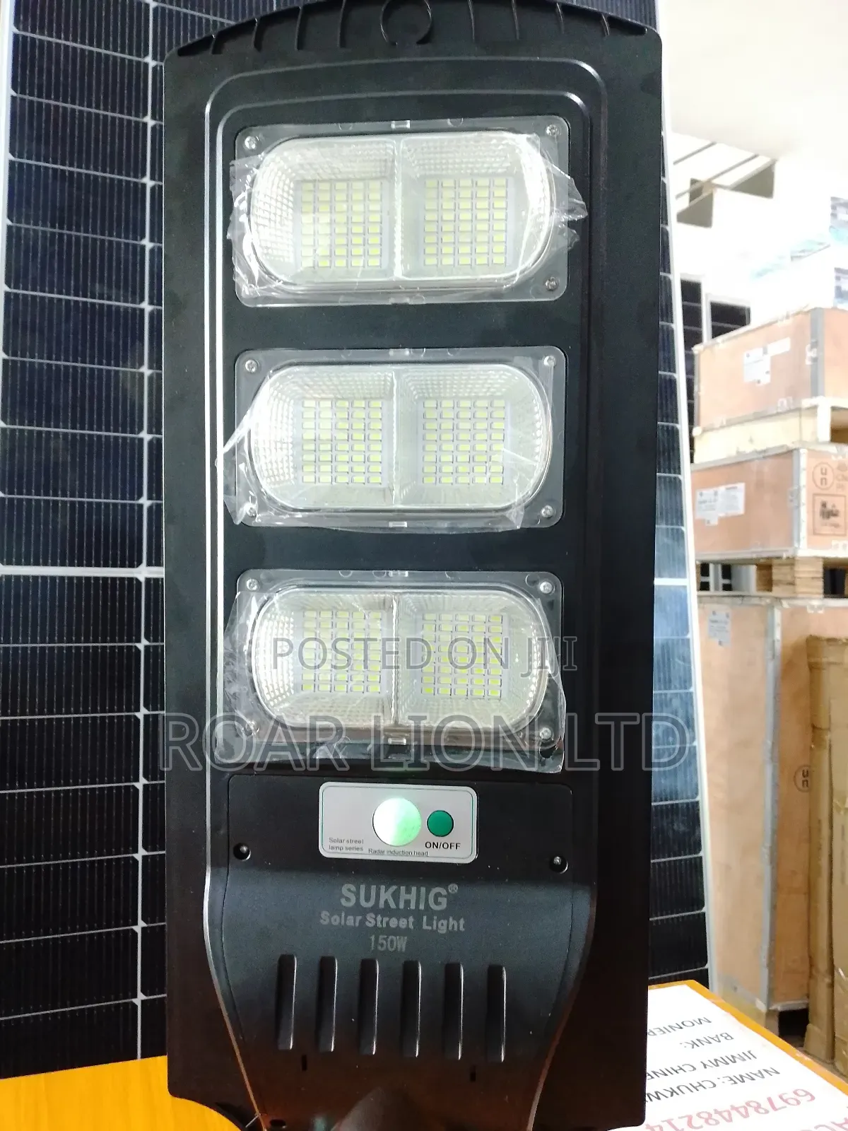 150w Solar Street Light