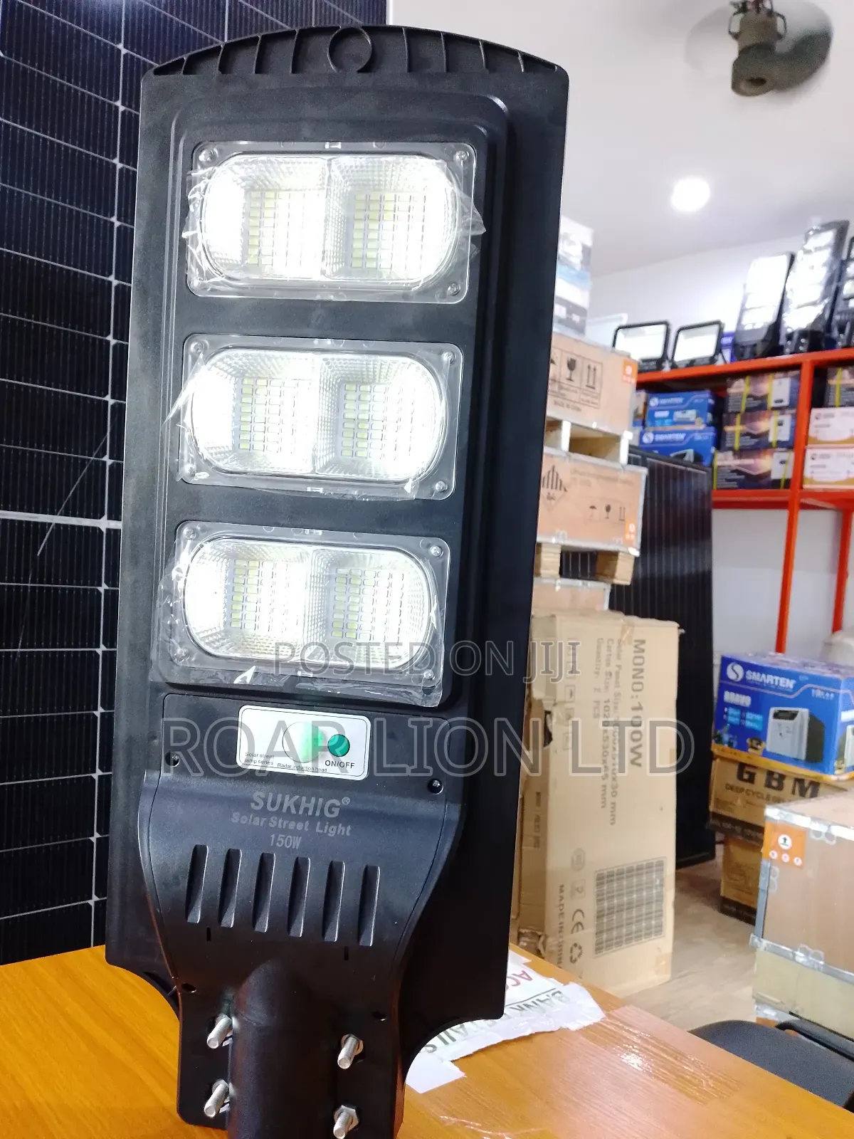 150w Solar Street Light